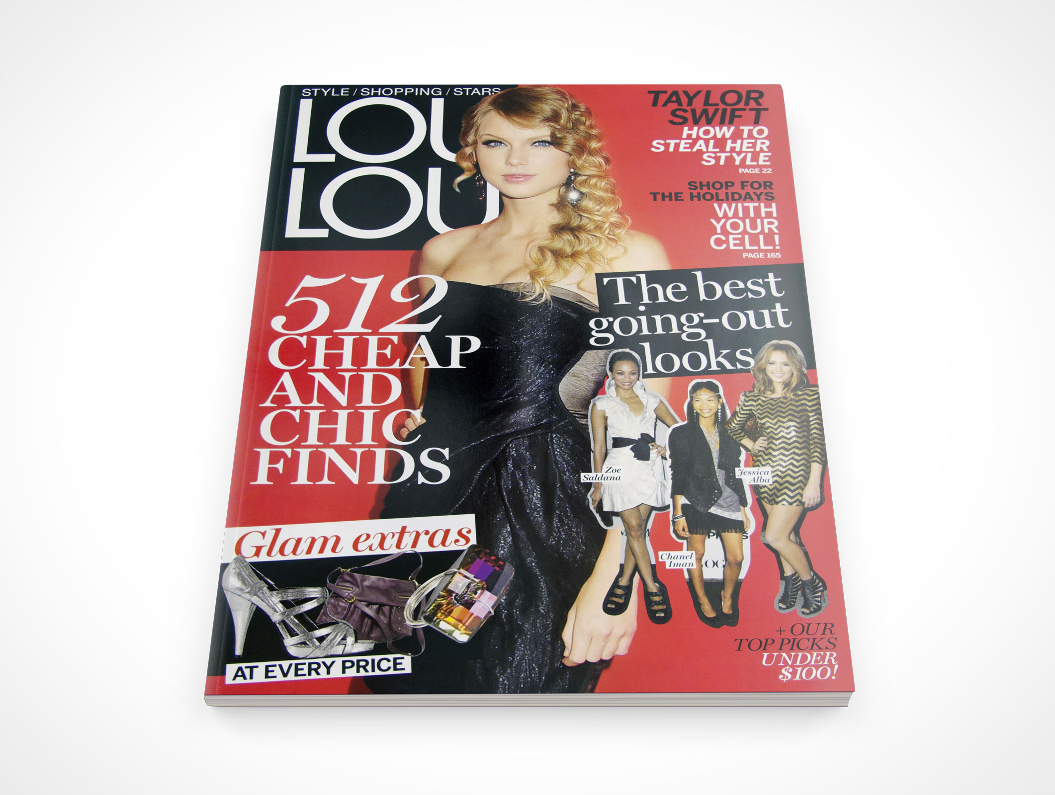 Closed Magazine Mockup 6r3