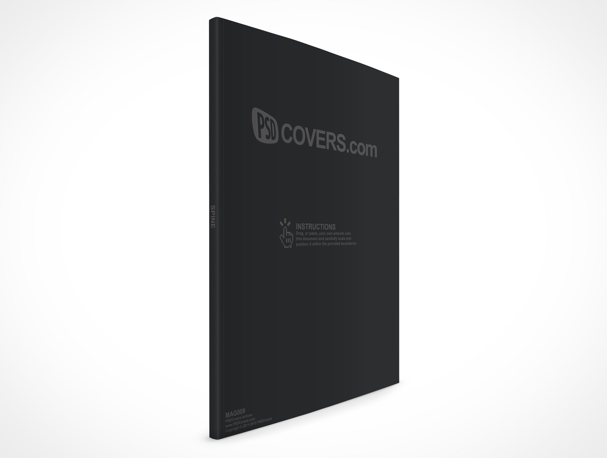 Closed Magazine Mockup 9