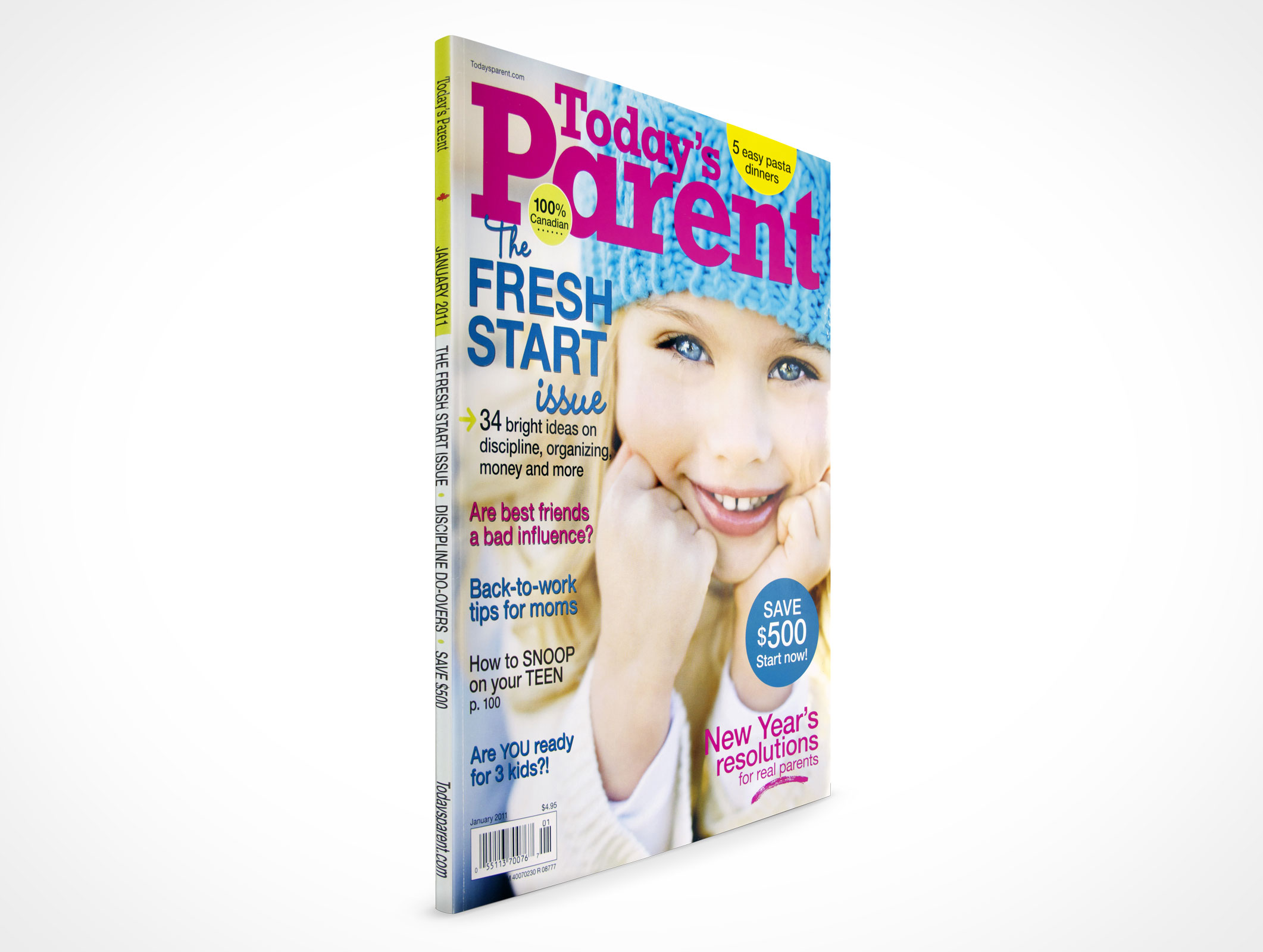 Closed Magazine Mockup 9r5