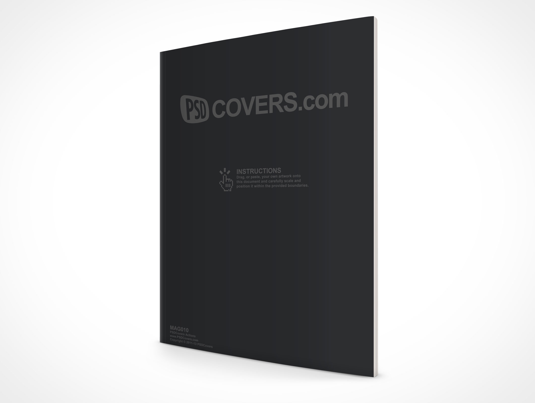 Closed Magazine Mockup 10