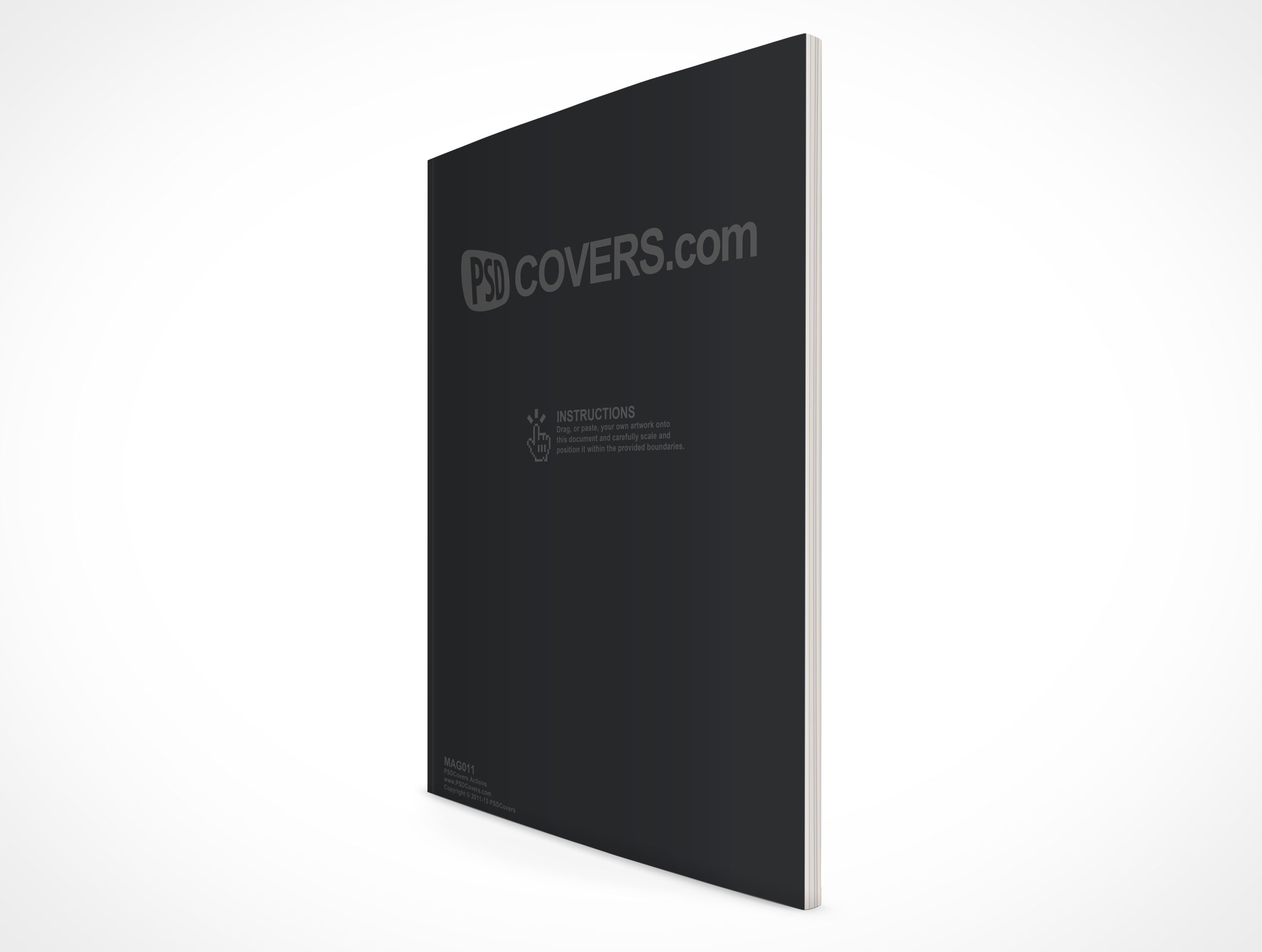 Closed Magazine Mockup 11
