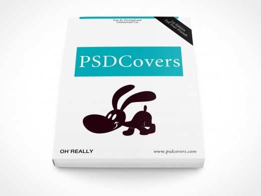 PSD Mockup Softcover Handbook Magazine