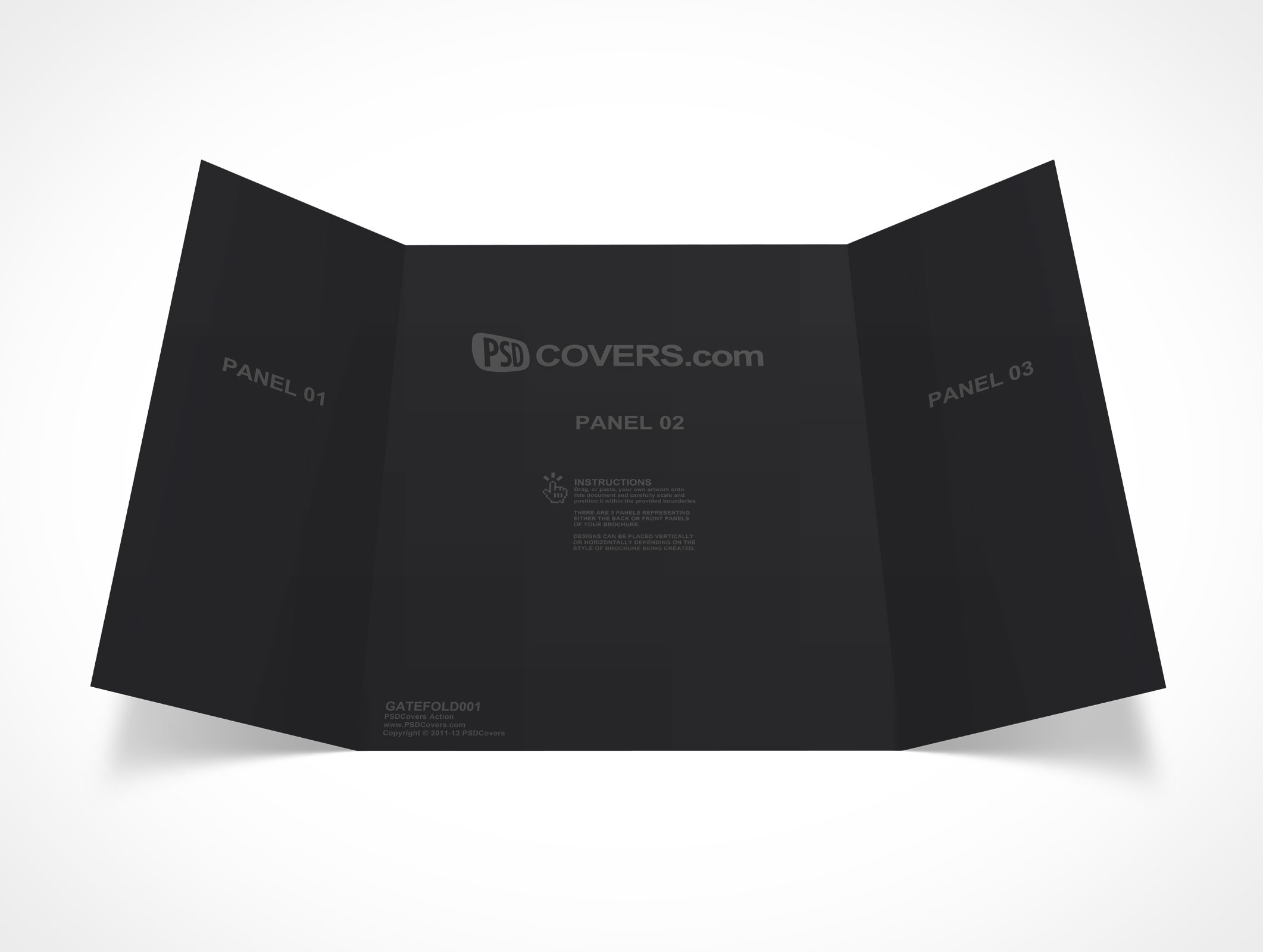 Gate Tri-Fold Brochure Mockup 1