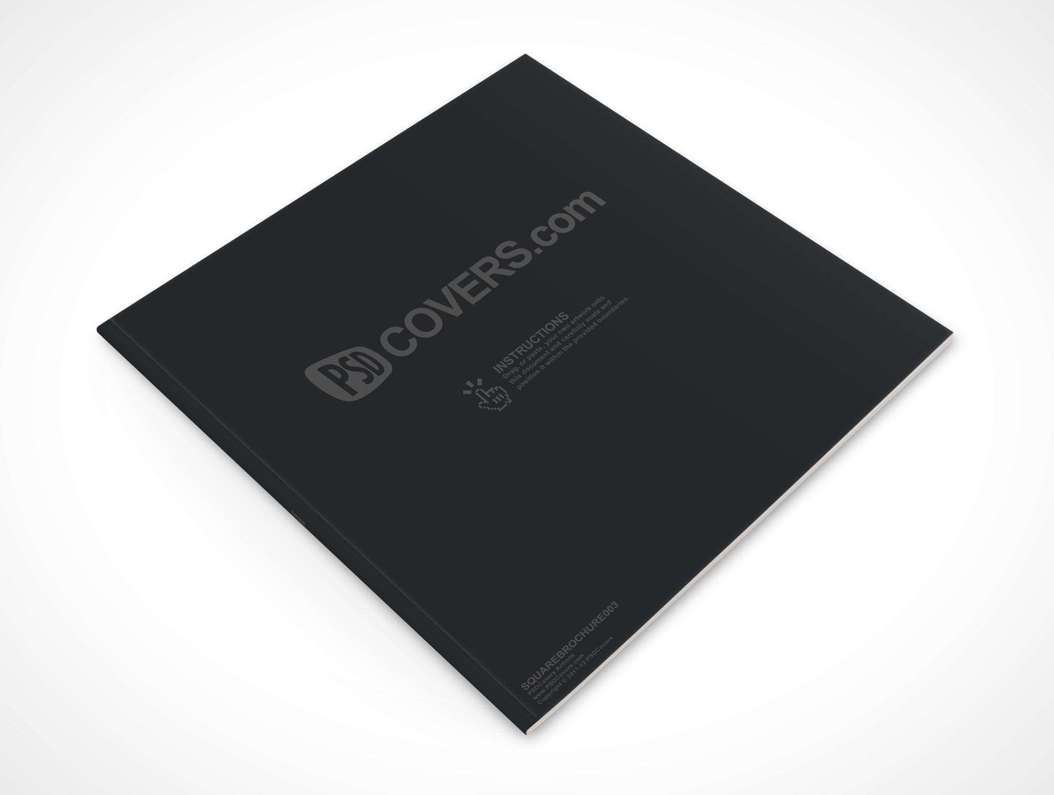 Faceup Square Brochure Mockup 3