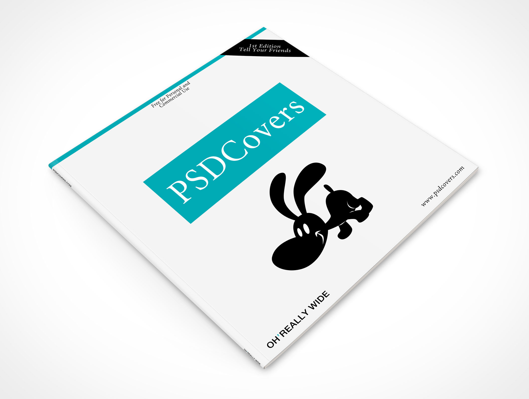 Faceup Square Brochure Mockup 3r3