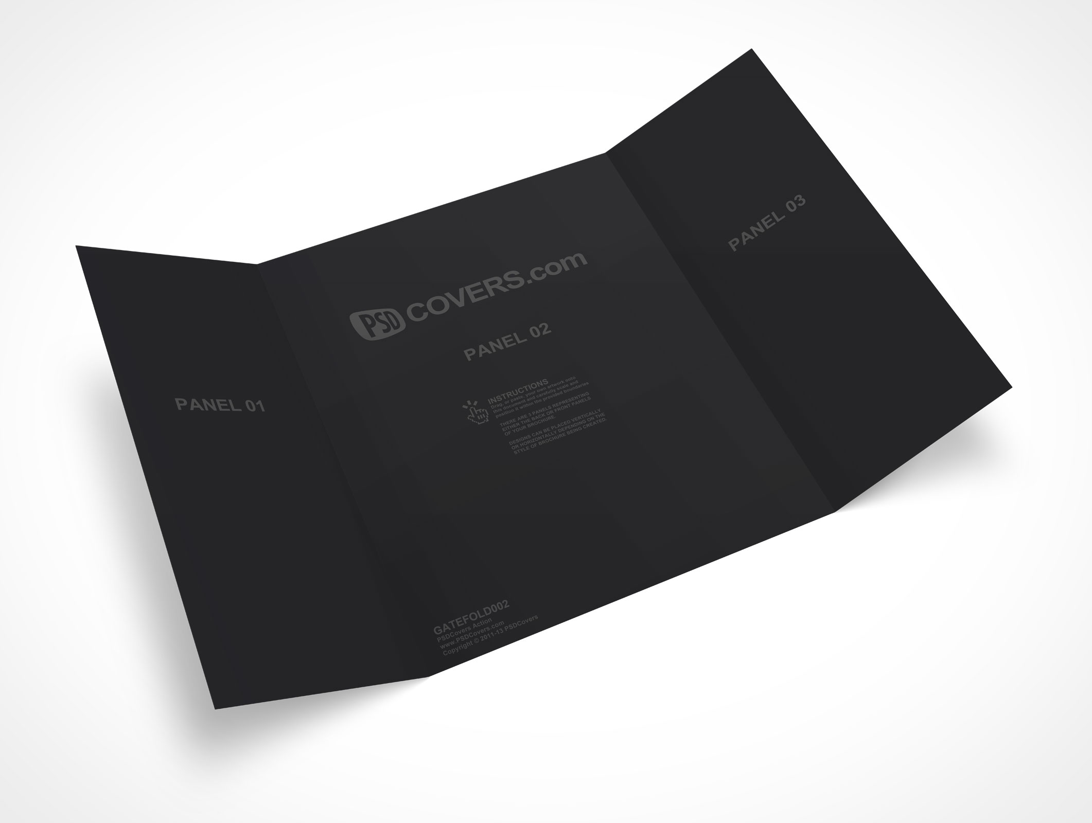 Gate Tri-Fold Brochure Mockup 2
