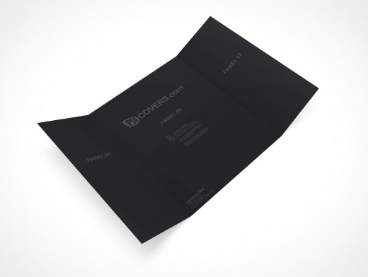 Gate Tri-Fold Brochure Mockup 3