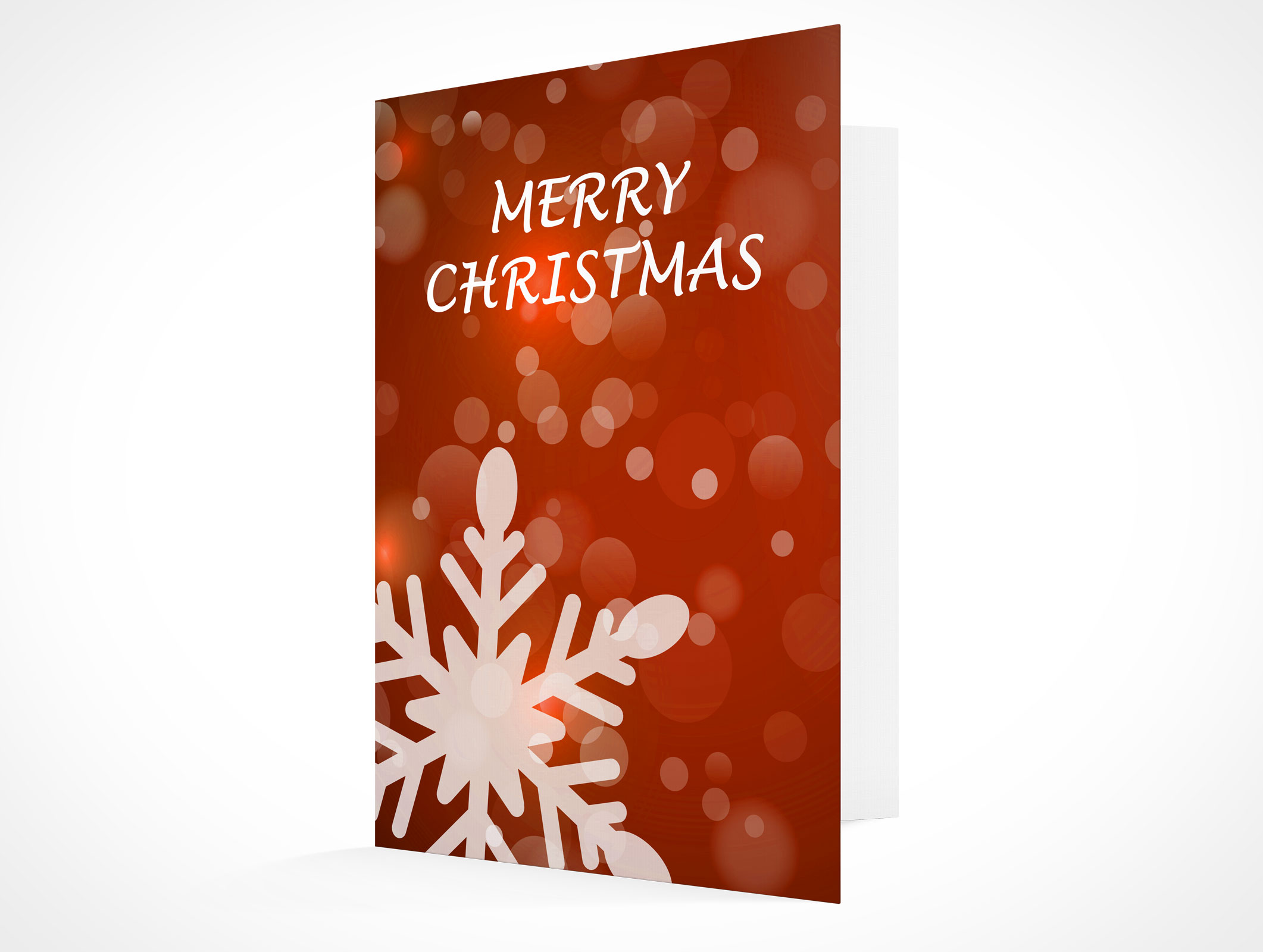 Bi-Fold Greeting Card Mockup 1r2