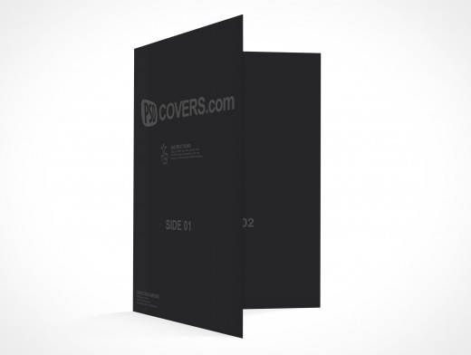 Bi-Fold Greeting Card Mockup 2