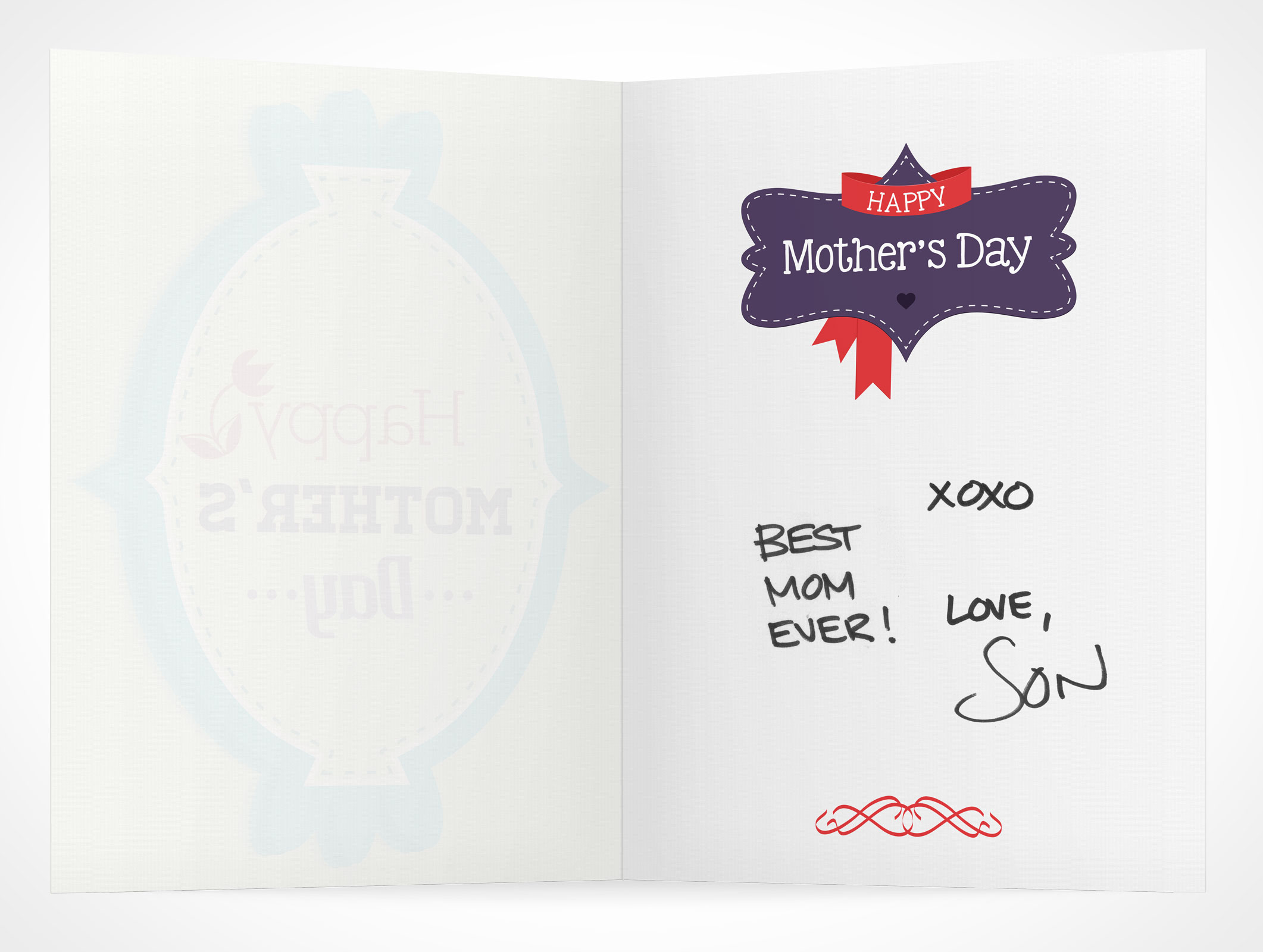 Bi-Fold Greeting Card Mockup 6r3