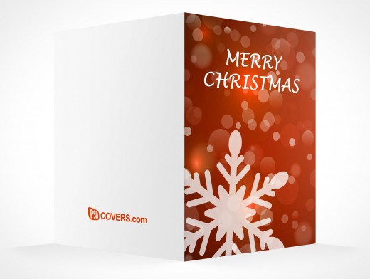 Bi-Fold Greeting Card Mockup 8r