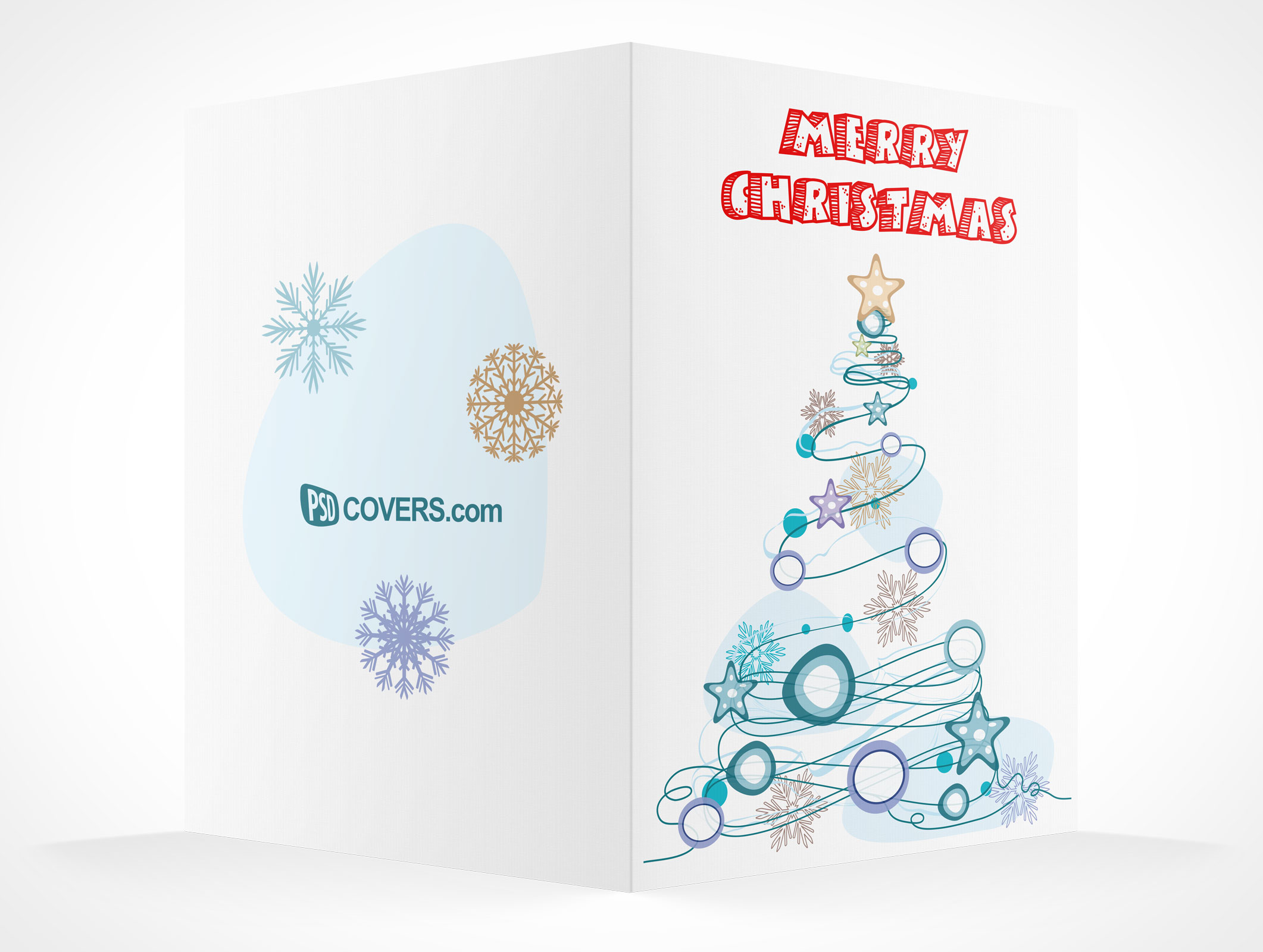 Bi-Fold Greeting Card Mockup 8r3