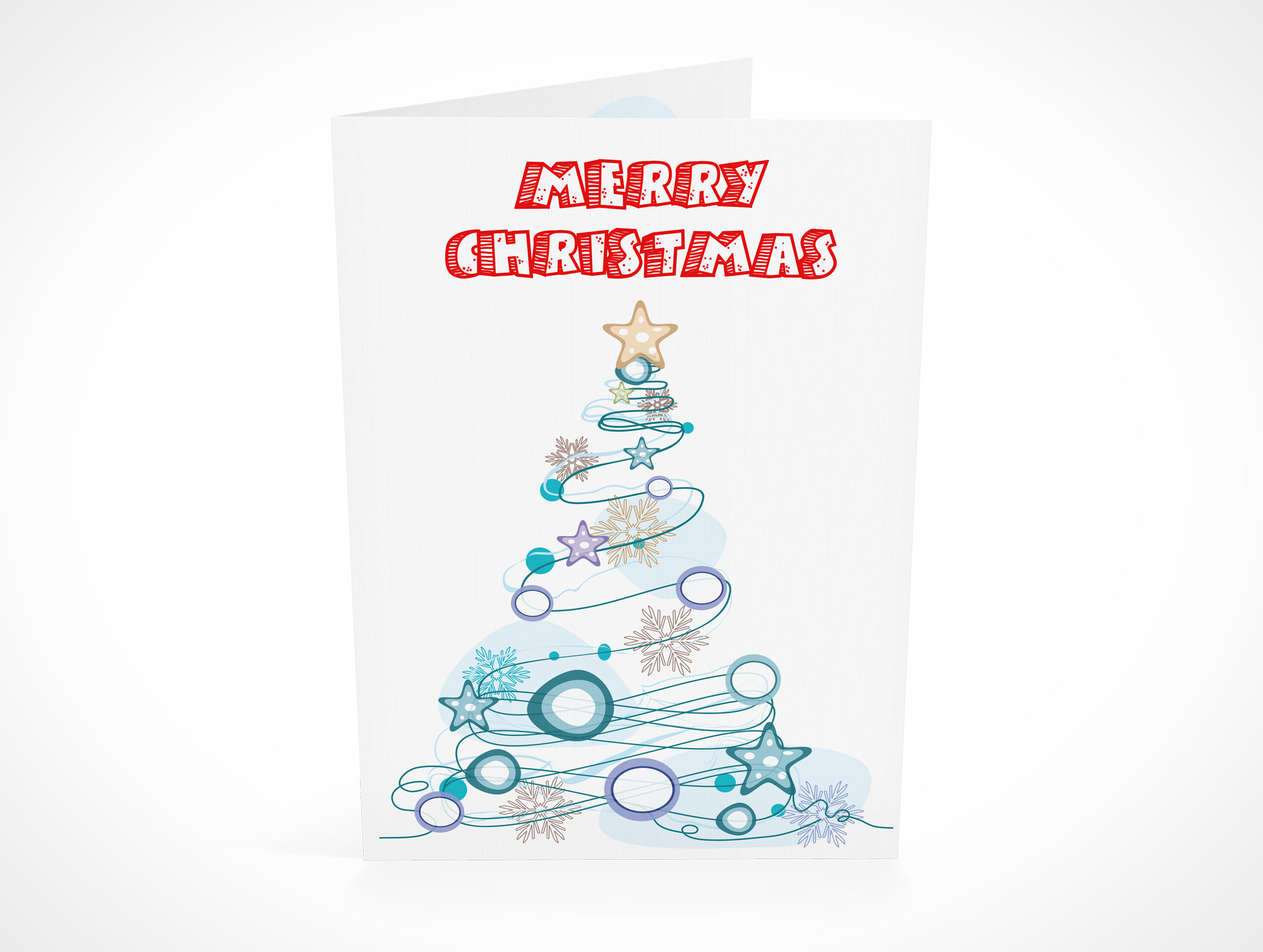 Bi-Fold Greeting Card Mockup 10r4