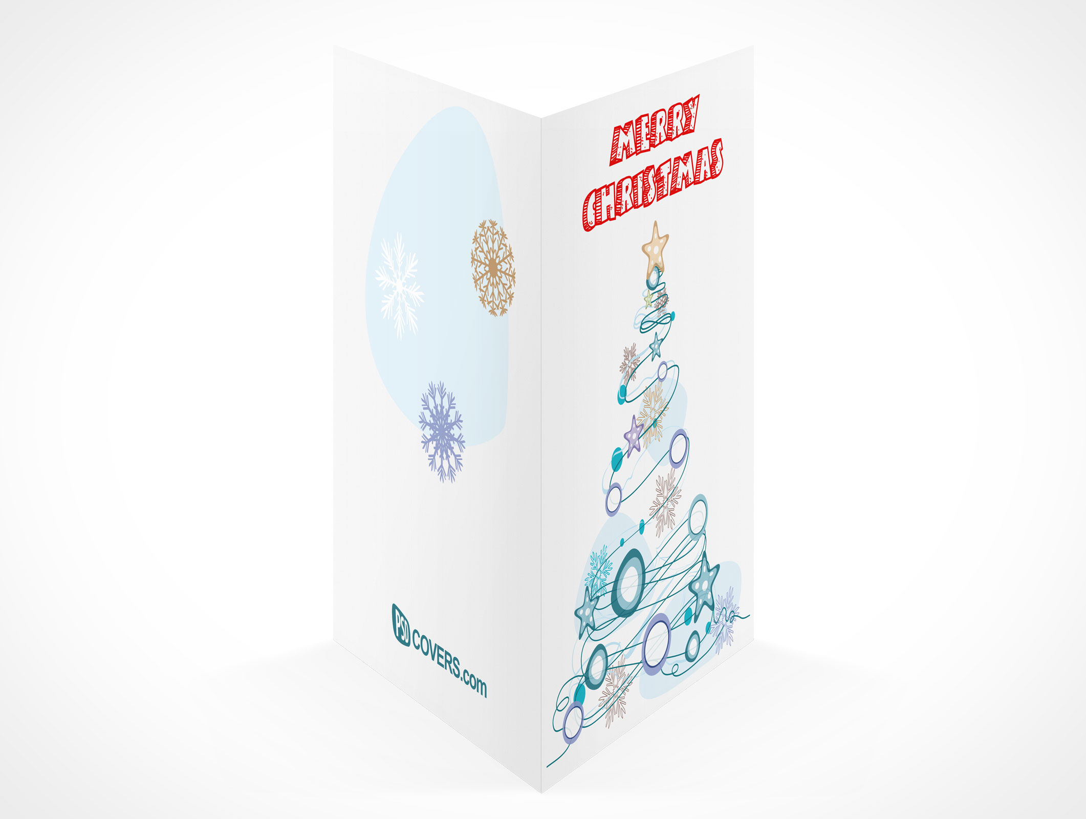 Bi-Fold Greeting Card Mockup 12r2
