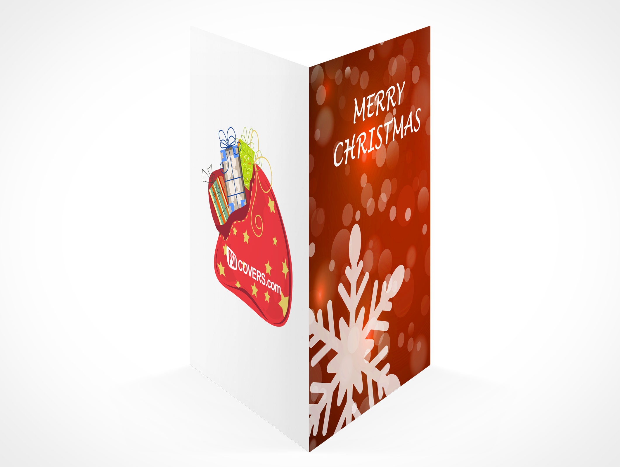 Bi-Fold Greeting Card Mockup 12r5