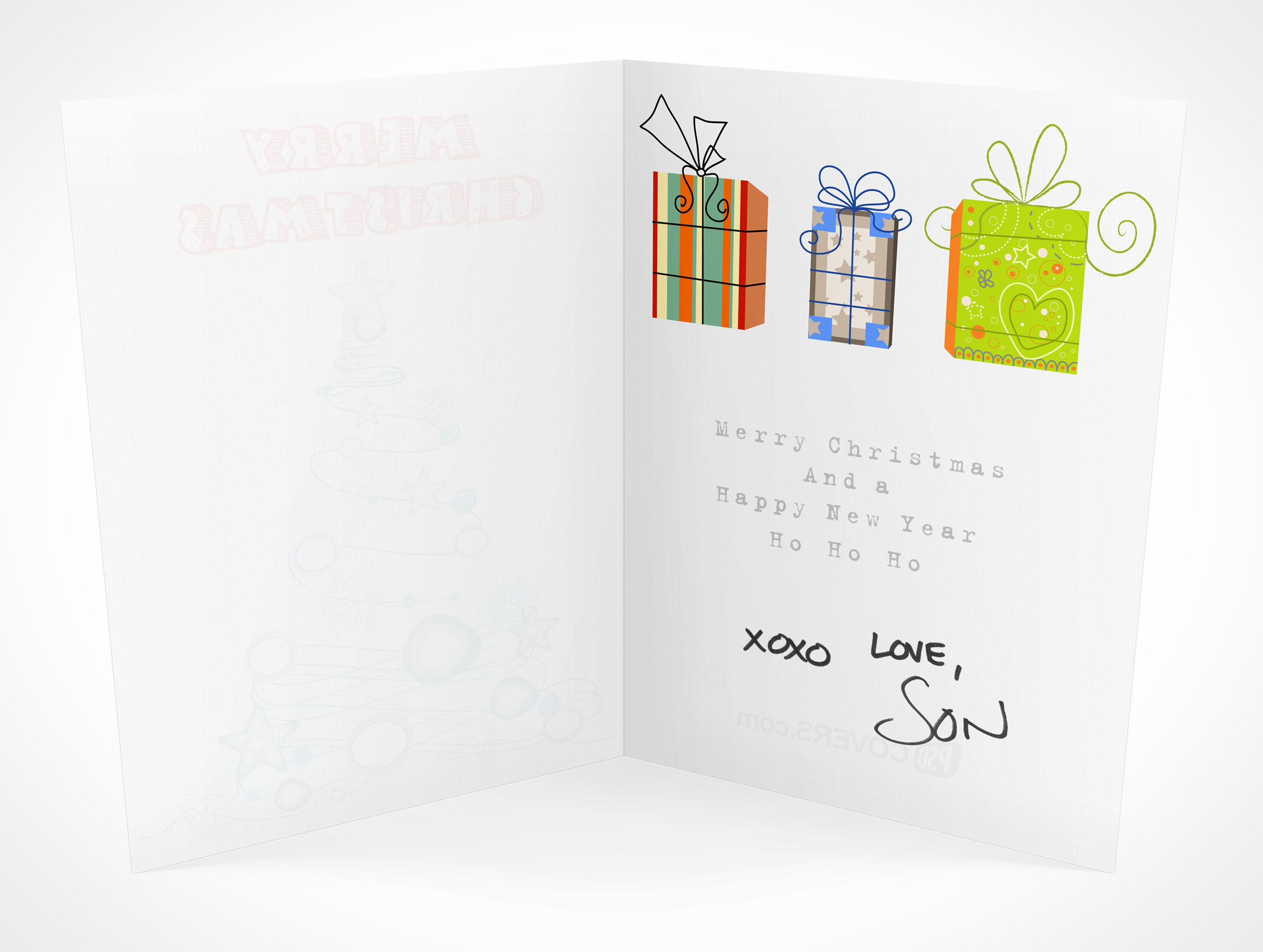 Bi-Fold Greeting Card Mockup 15r3