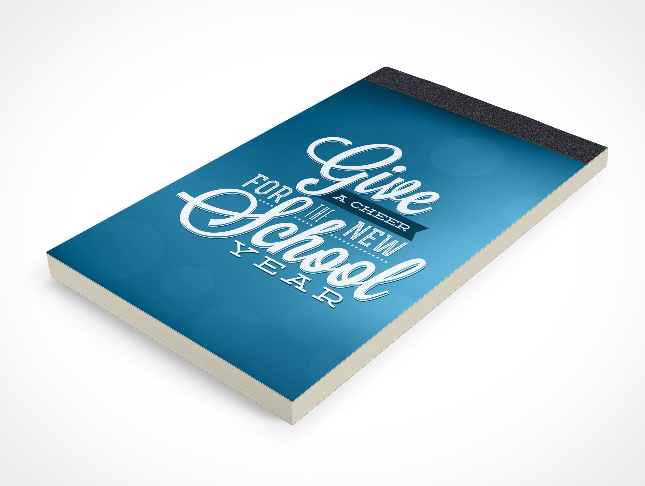 Tape Bound Notepad Mockup 3r5