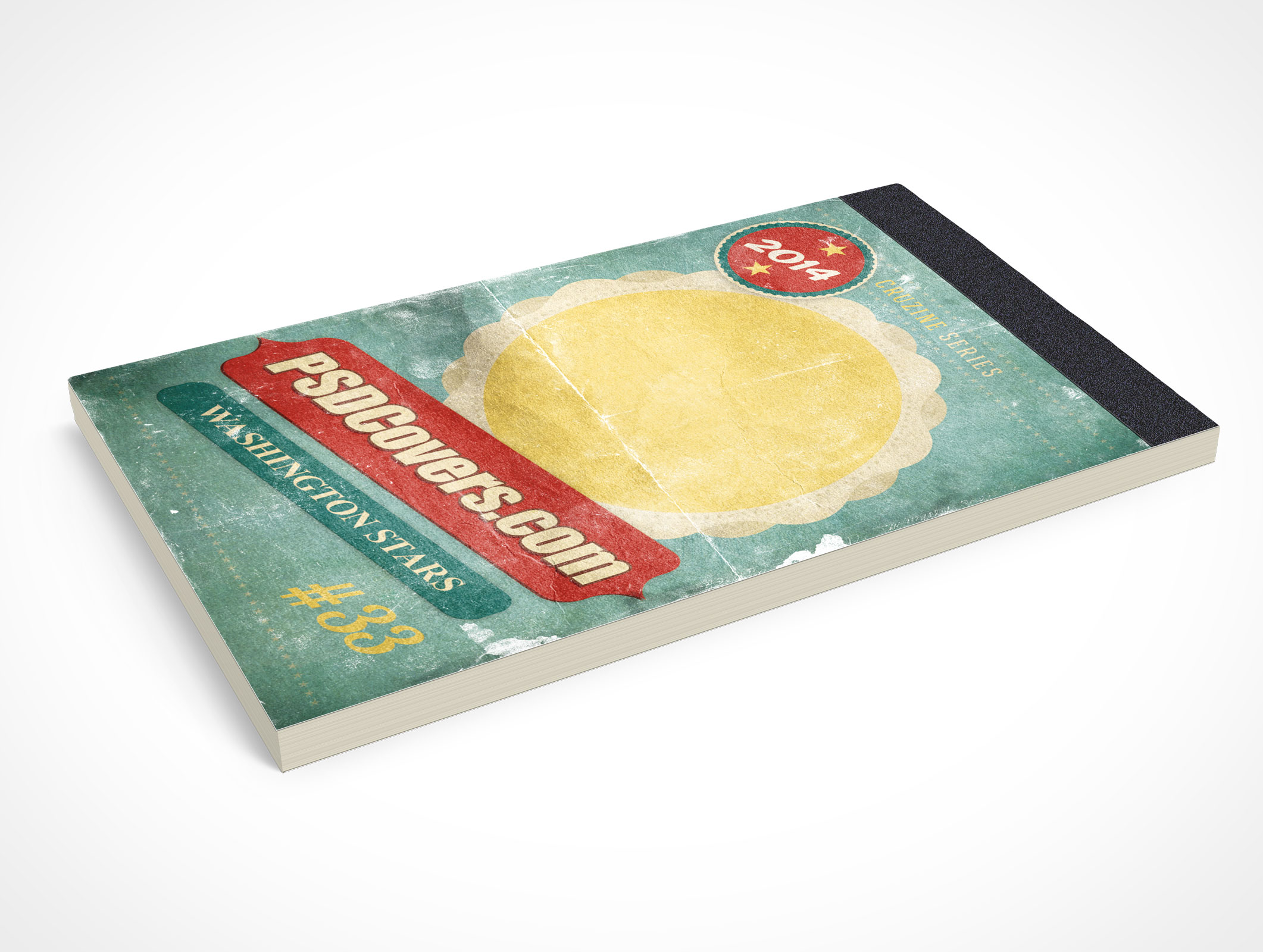 Tape Bound Notepad Mockup 4r3