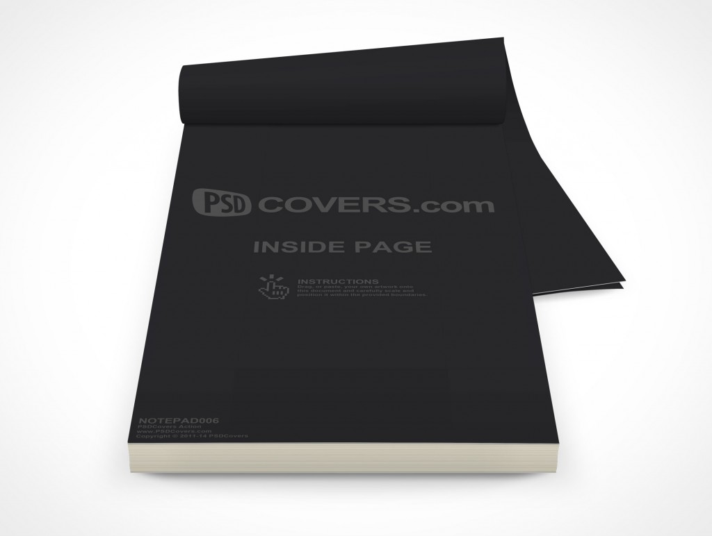 Download NOTEPAD006 • Market Your PSD Mockups for notepad