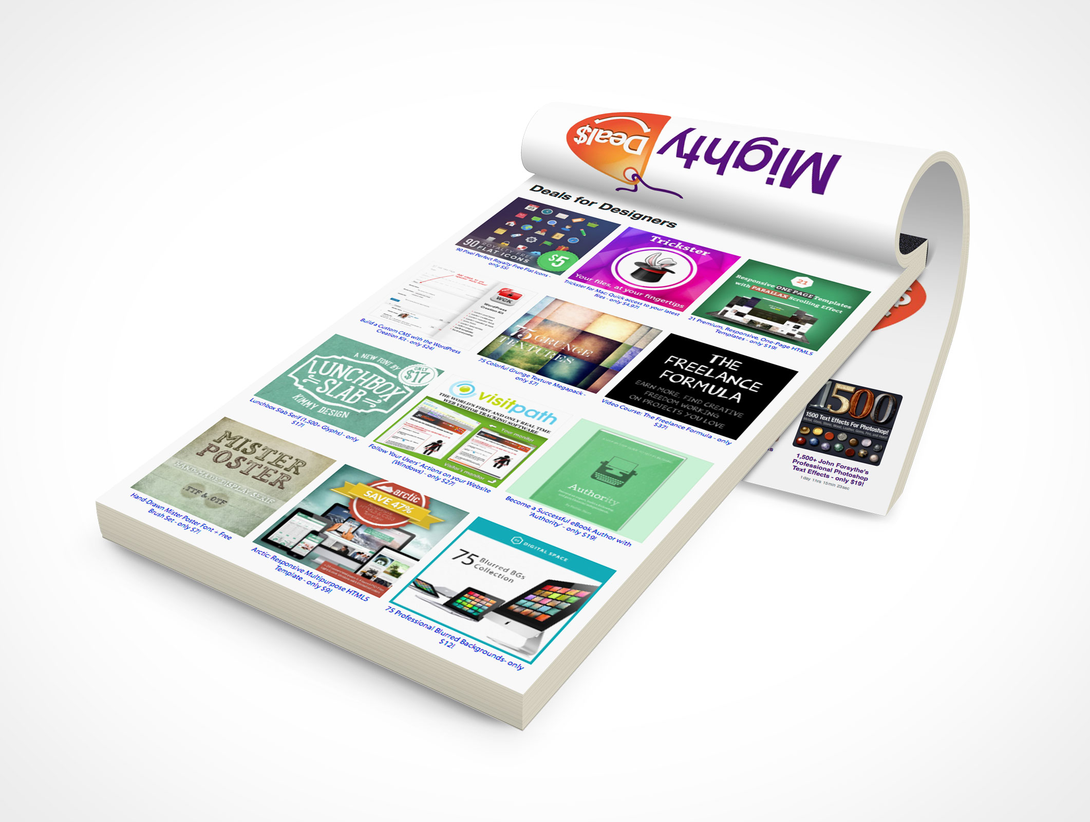 Tape Bound Notepad Mockup 7r4
