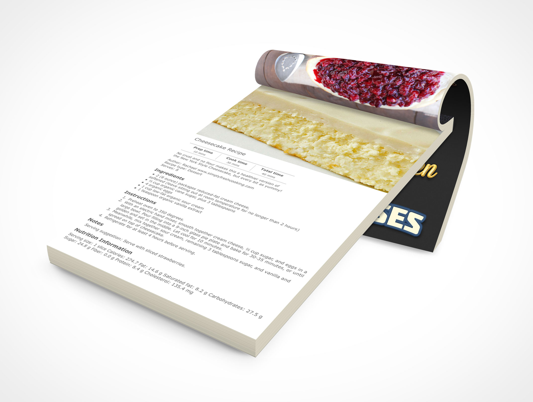 Tape Bound Notepad Mockup 7r5