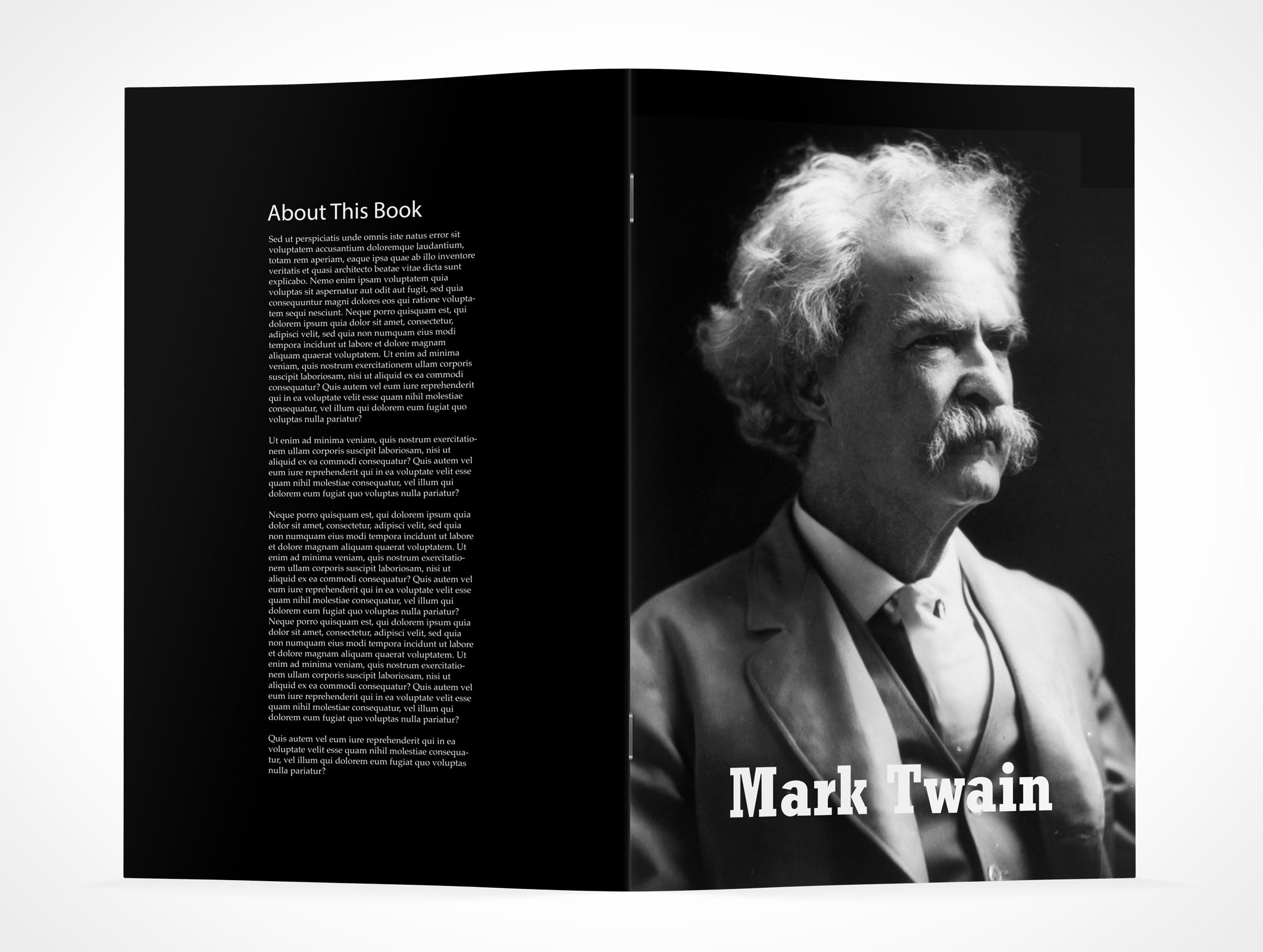 Stitched Pamphlet Mockup 10r3