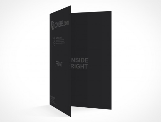 Bi-Fold RSVP Card Mockup 3