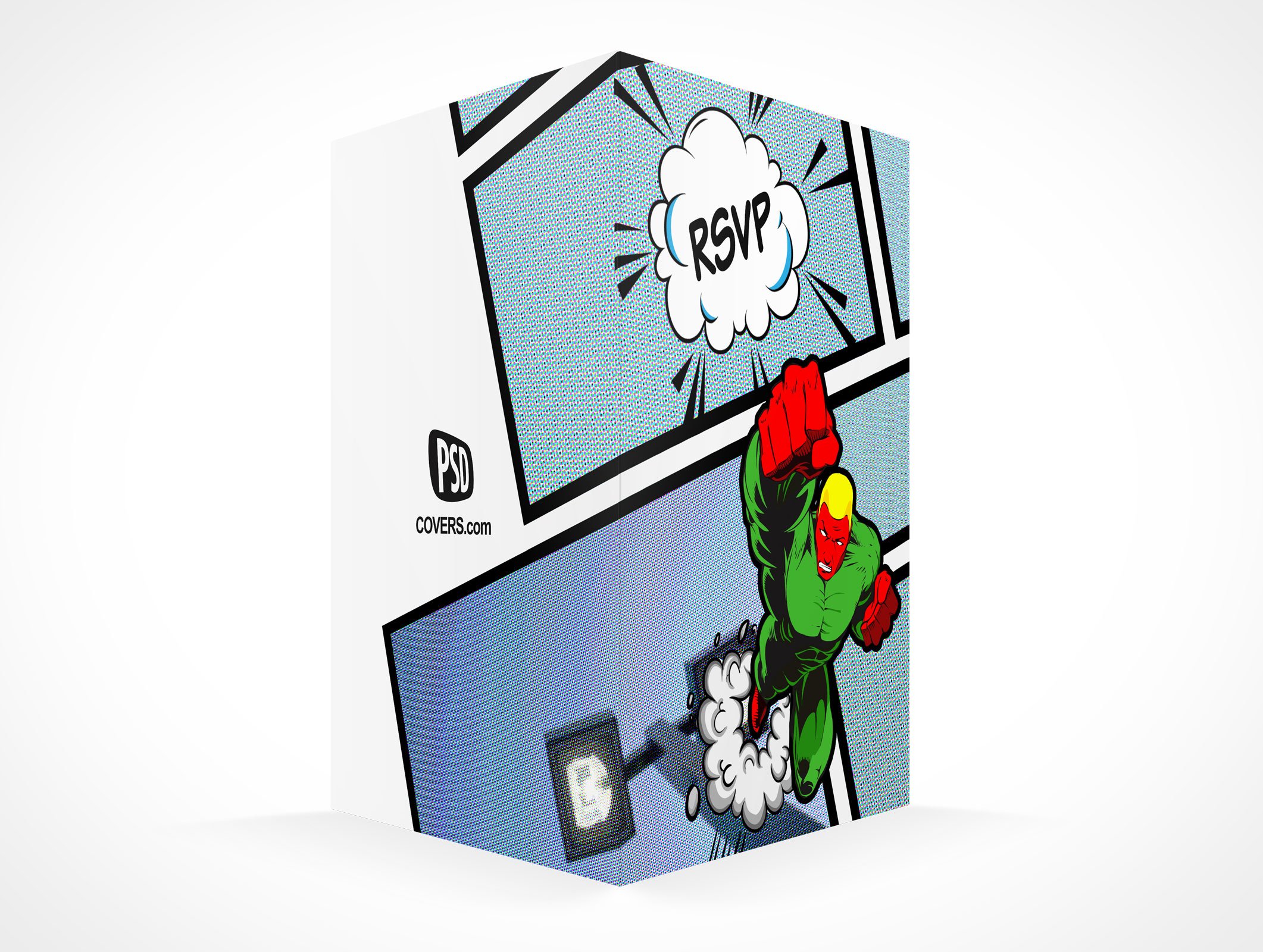 Bi-Fold RSVP Card Mockup 9r4