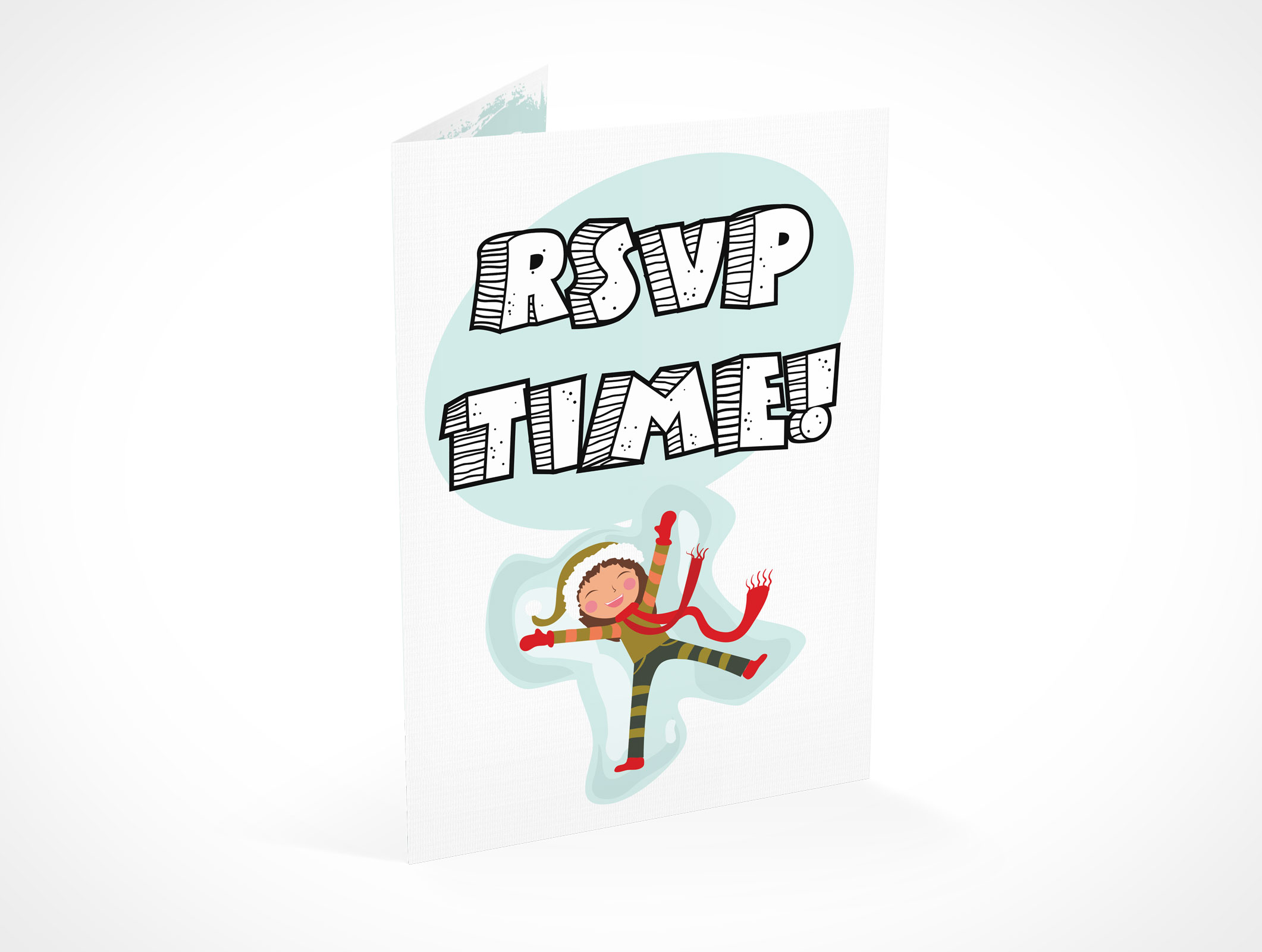 Bi-Fold RSVP Card Mockup 11r2