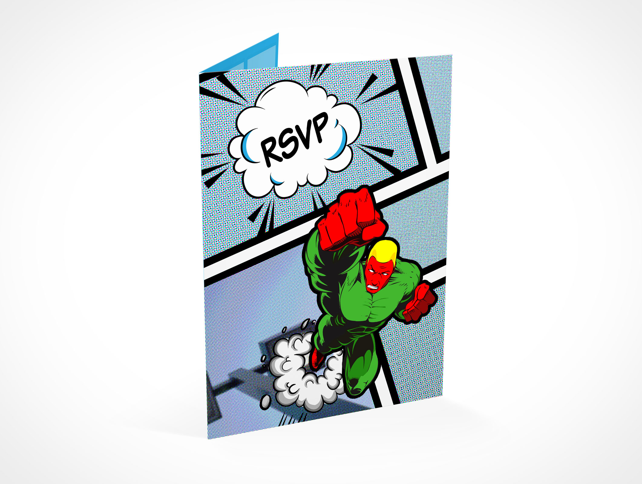 Bi-Fold RSVP Card Mockup 11r5