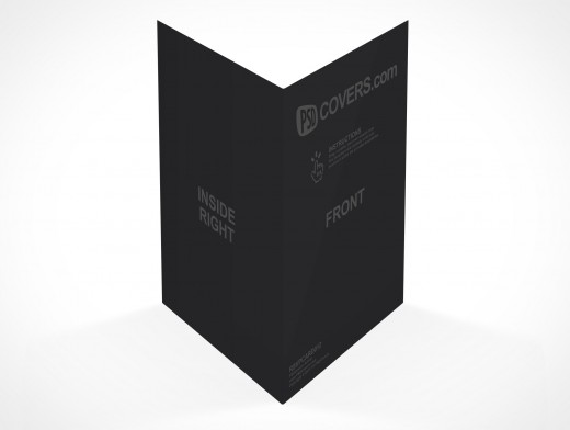 Bi-Fold RSVP Card Mockup 12