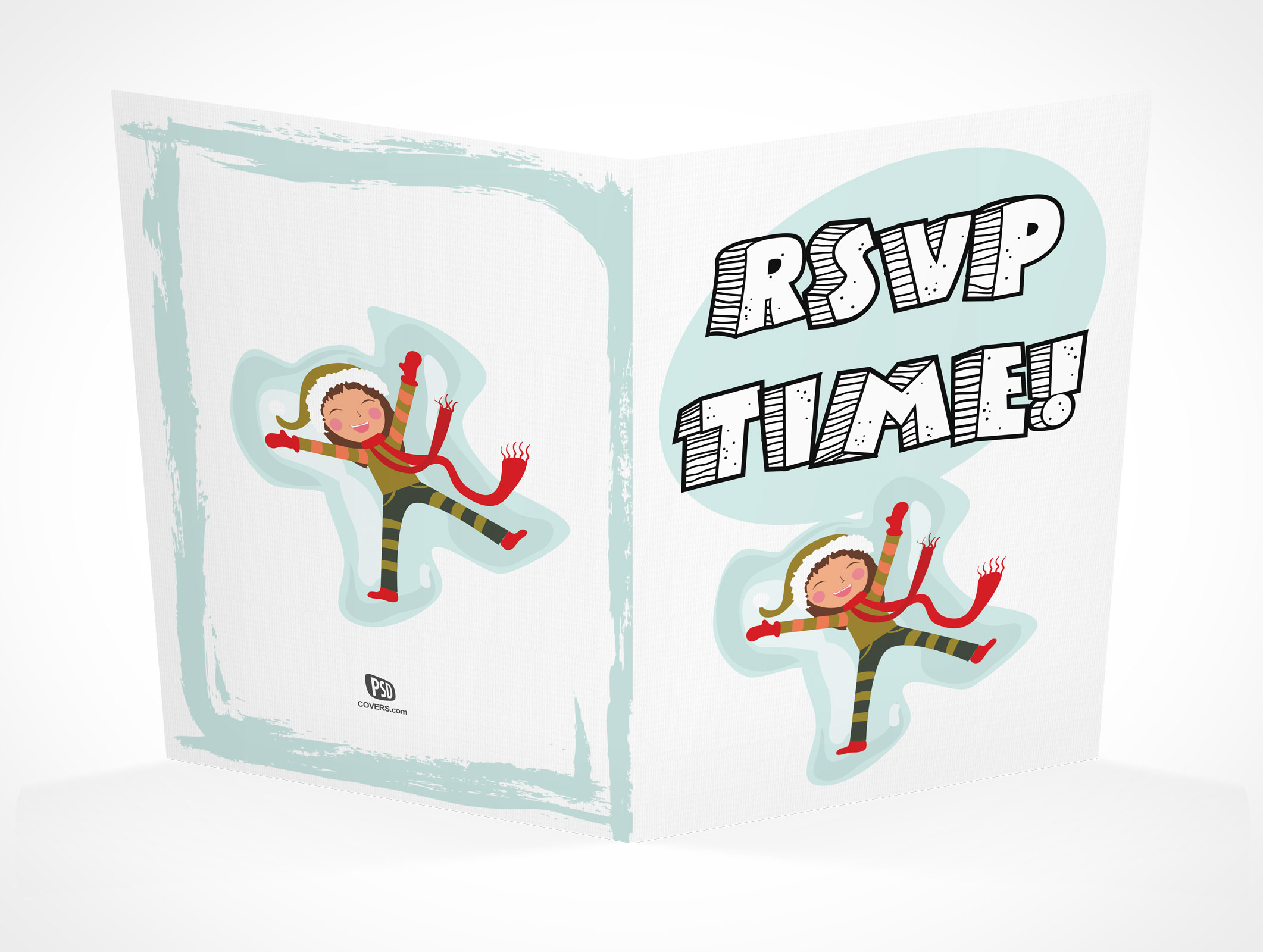 Bi-Fold RSVP Card Mockup 13r2