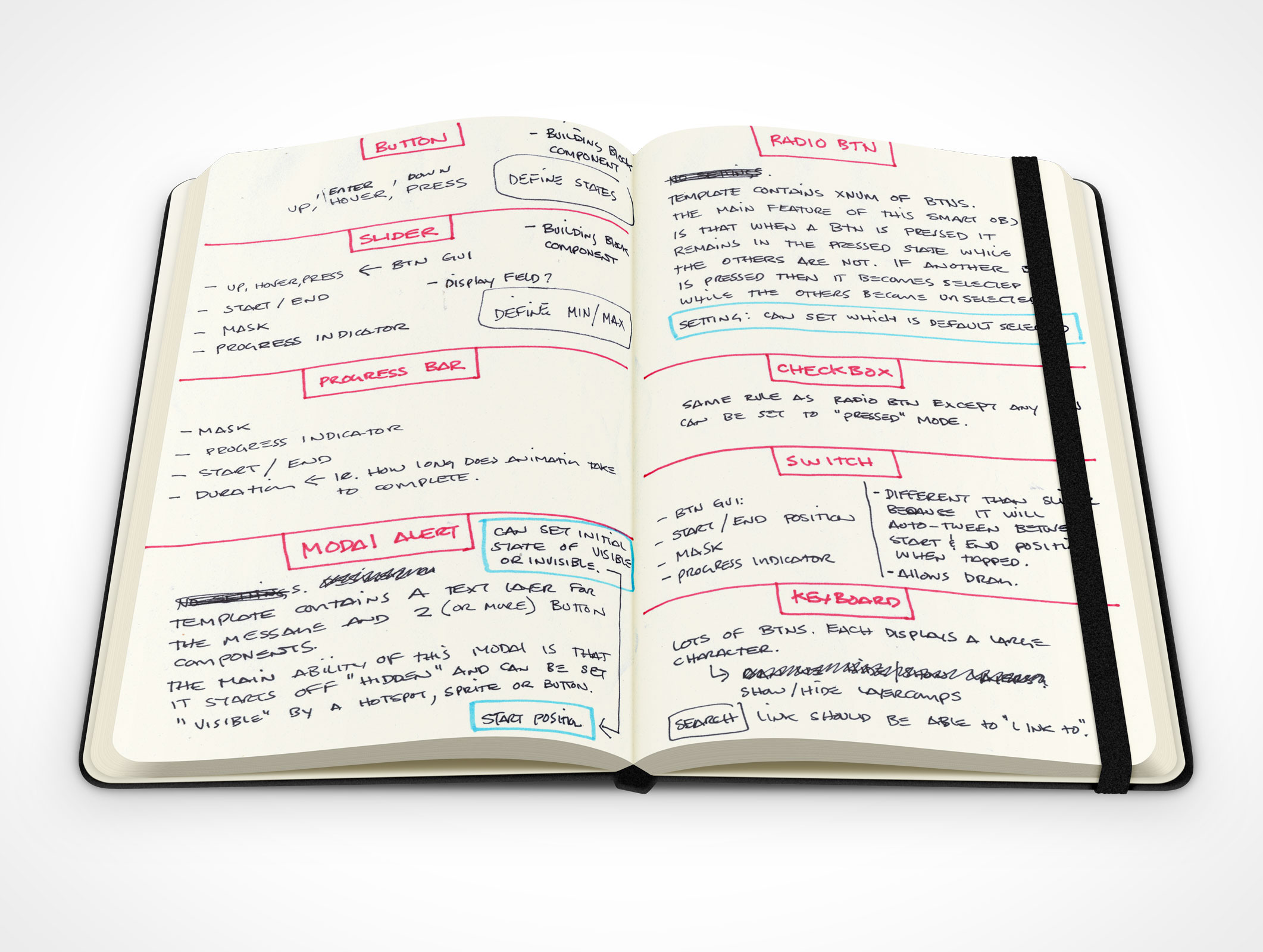 Black Notebook Mockup 1r5