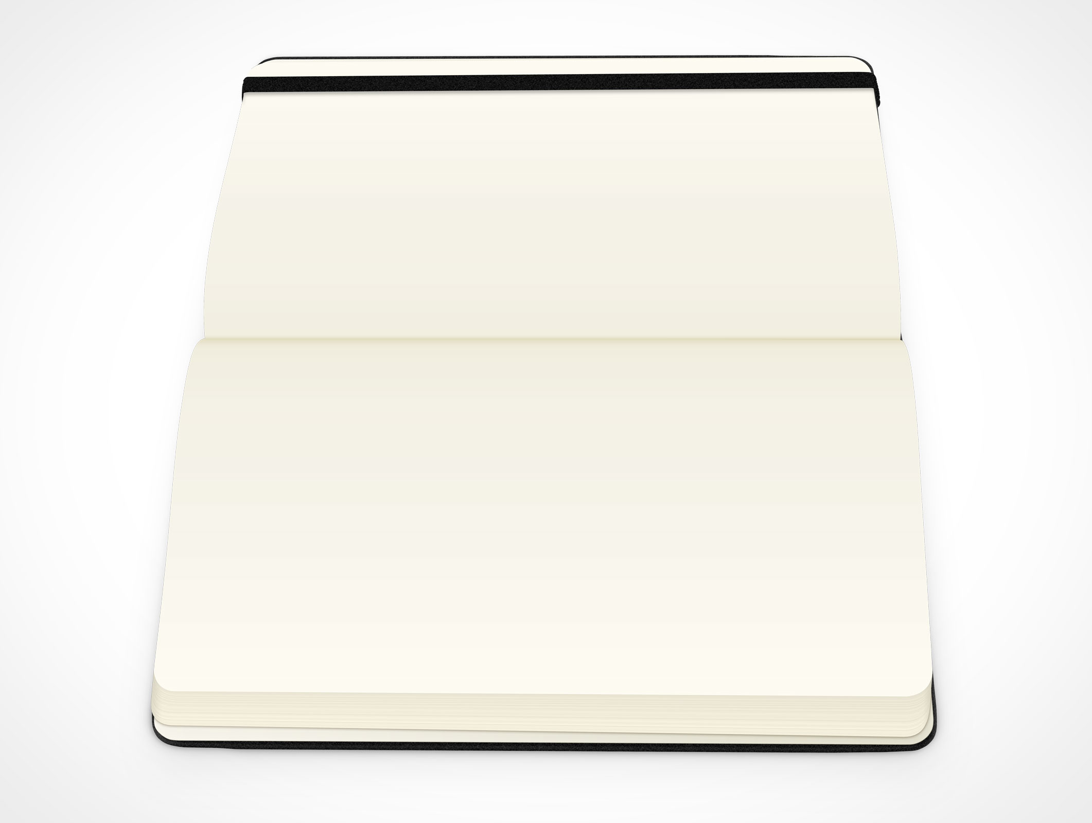 Black Notebook Mockup 4r2