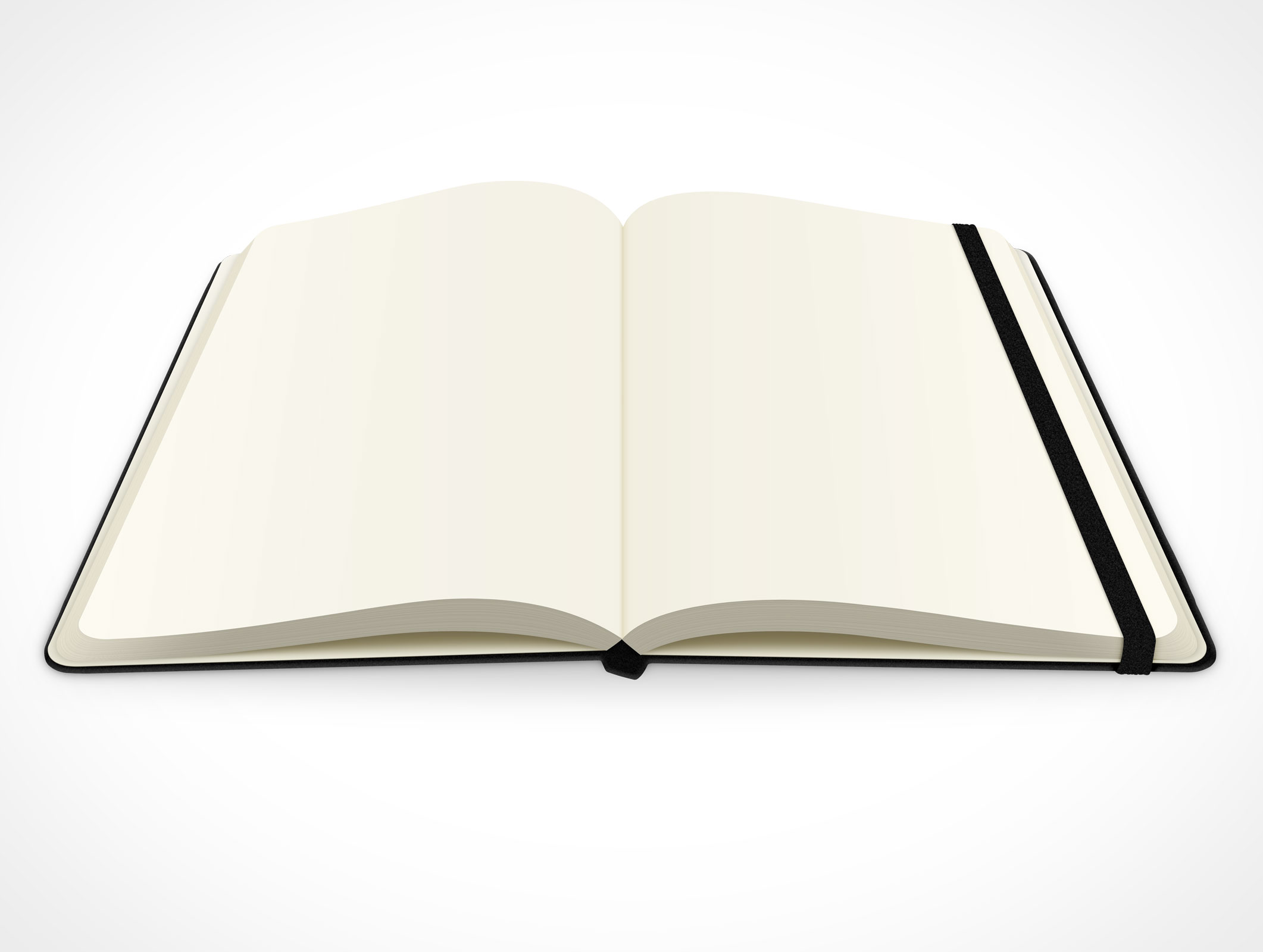 Black Notebook Mockup 5r2