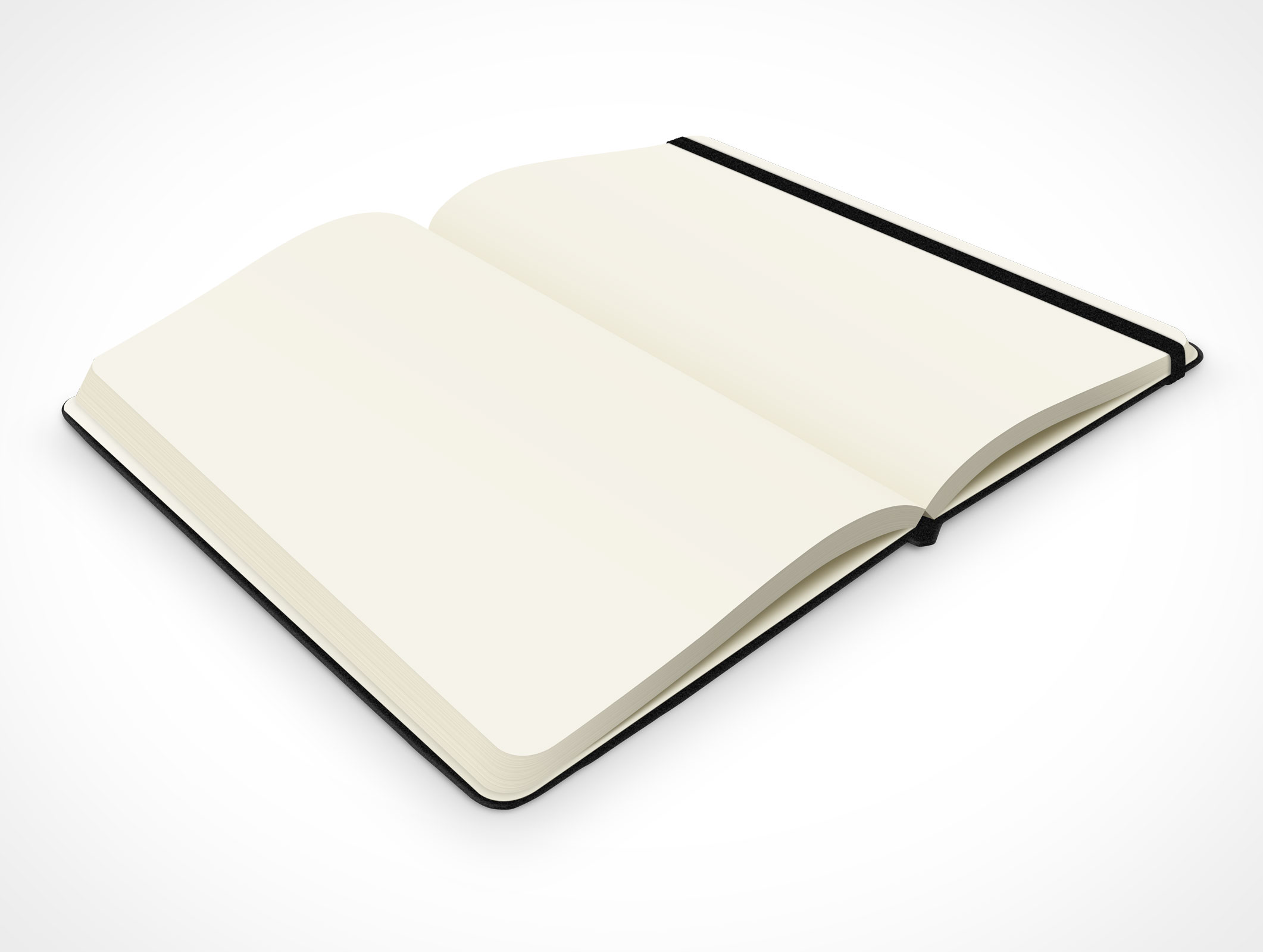 Black Notebook Mockup 7r3