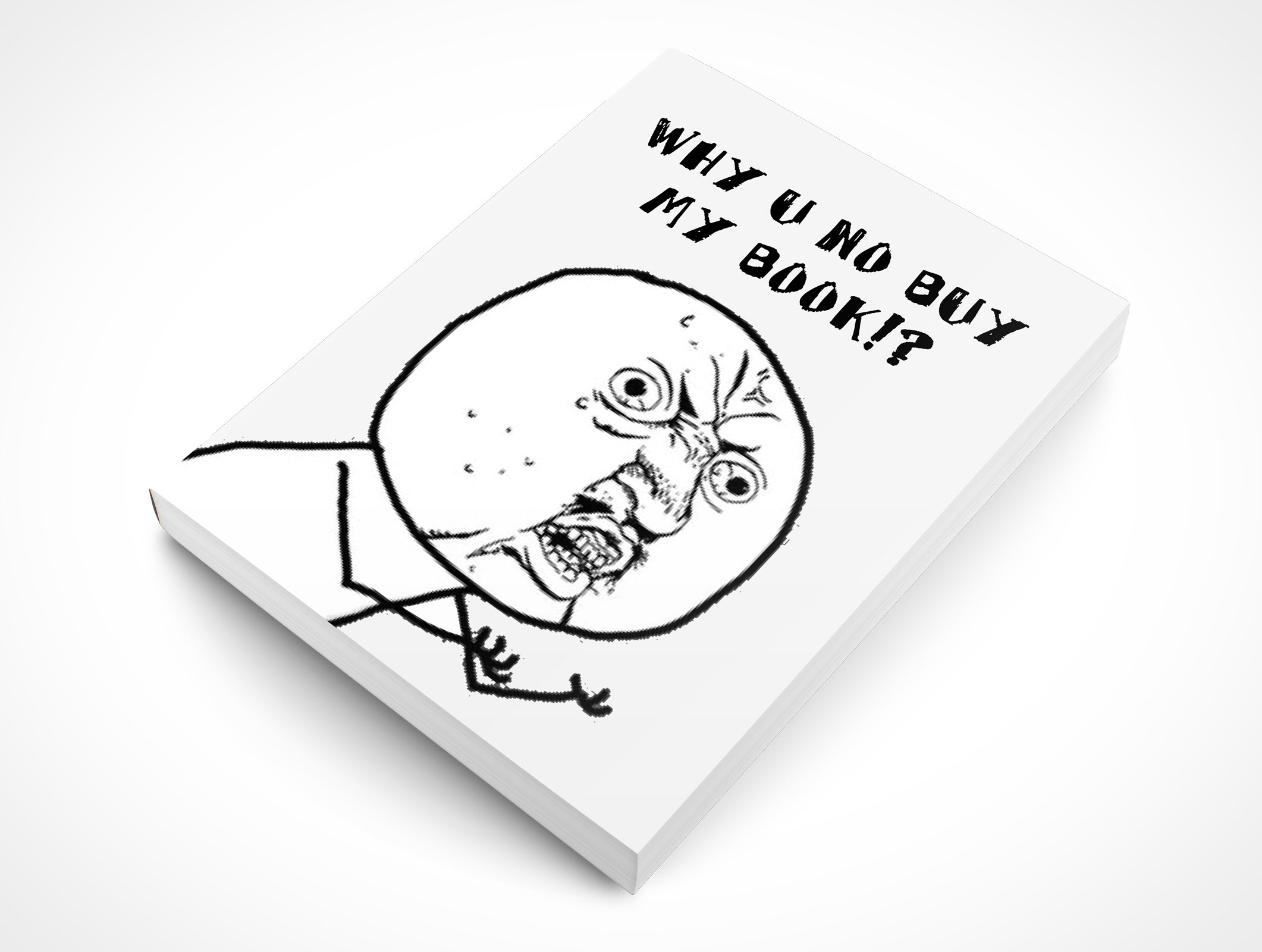 8.5 X 11 Spread Softcover Mockup 16r4