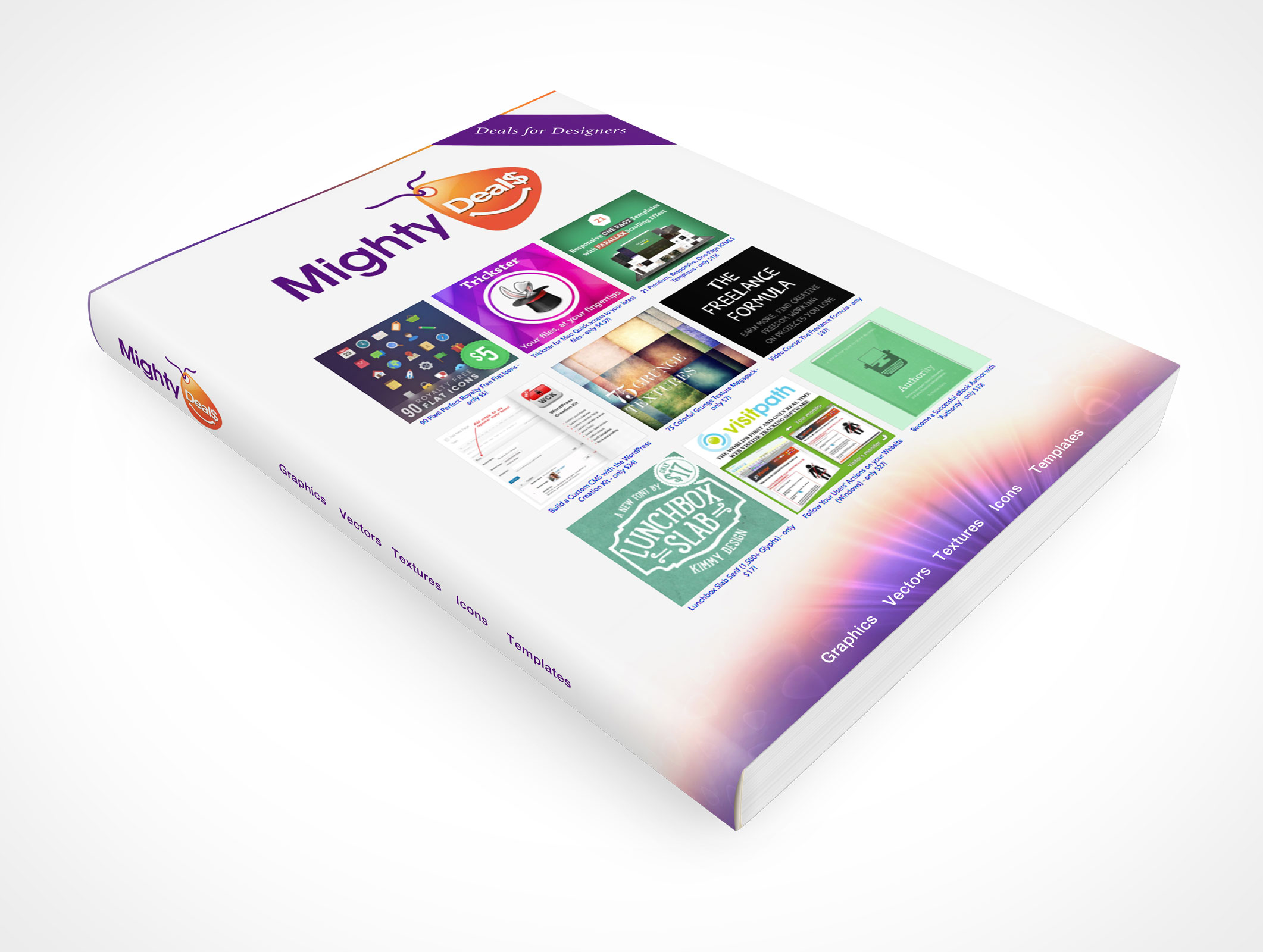 8.5 X 11 Spread Softcover Mockup 17r2