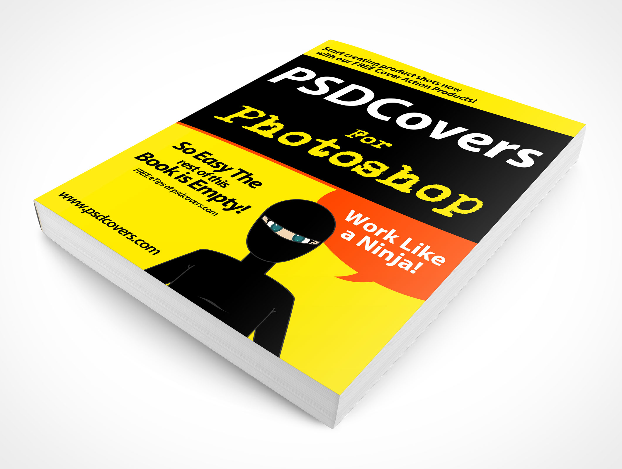 8.5 X 11 Spread Softcover Mockup 19r3