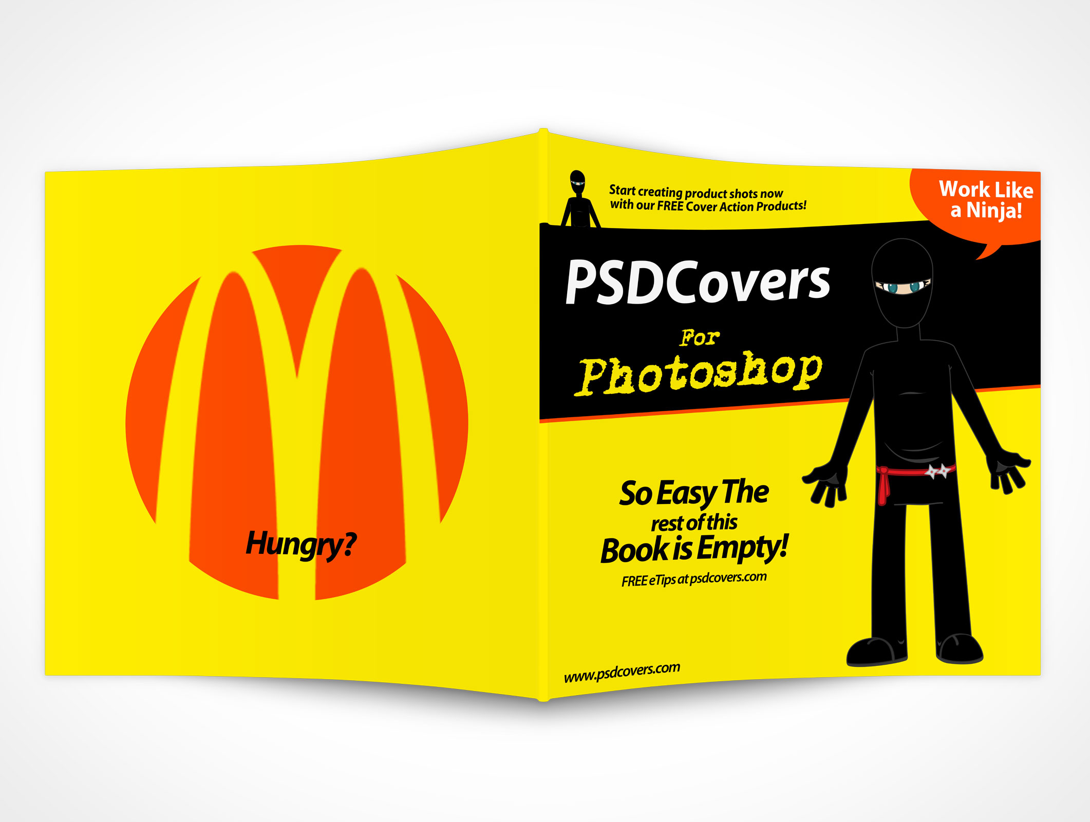 Facedown Square Brochure Mockup 6r5