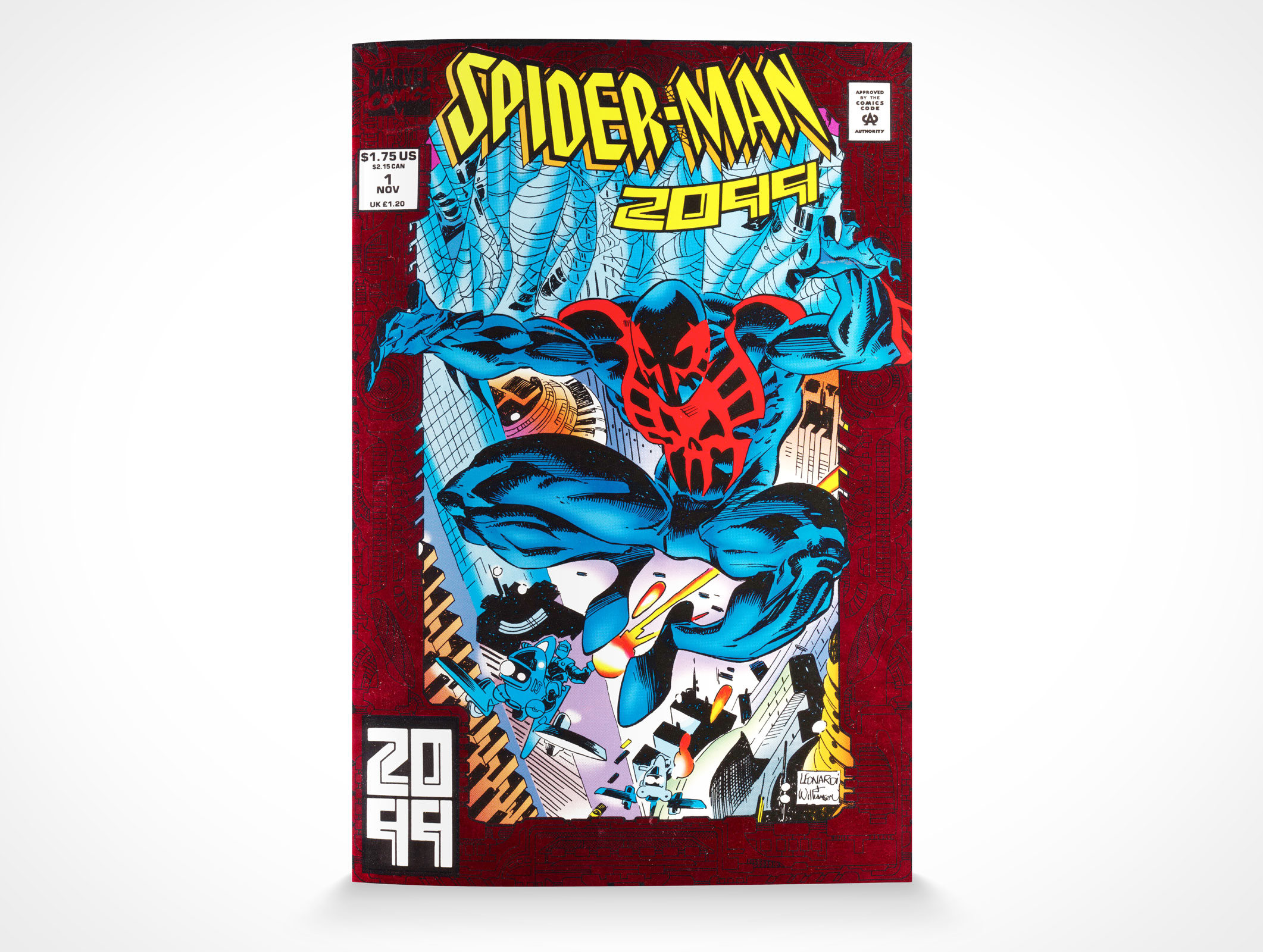 Standing Comic Book Mockup 1r2