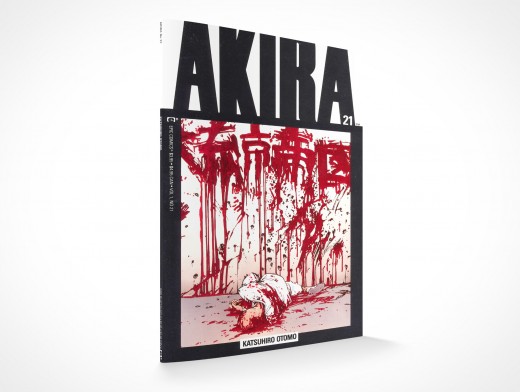 Standing Comic Book Mockup 2r