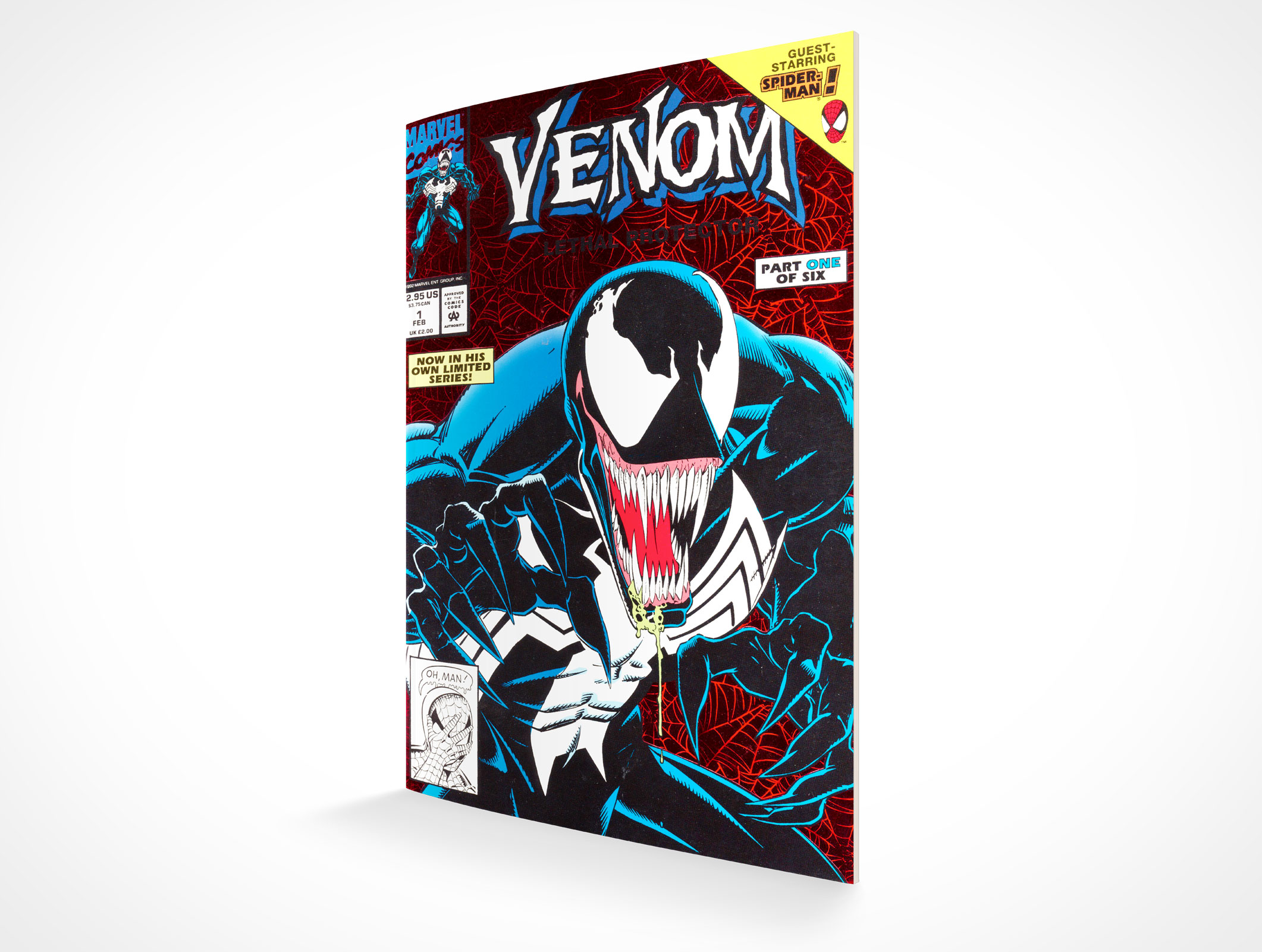Standing Comic Book Mockup 5r5