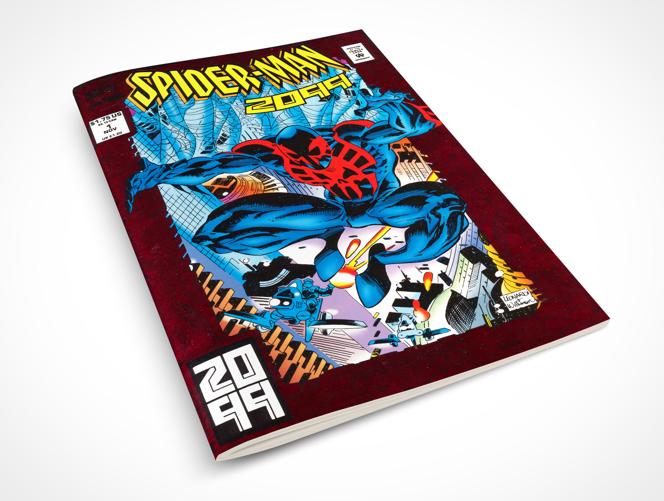 Faceup Comic Book Mockup 7r4