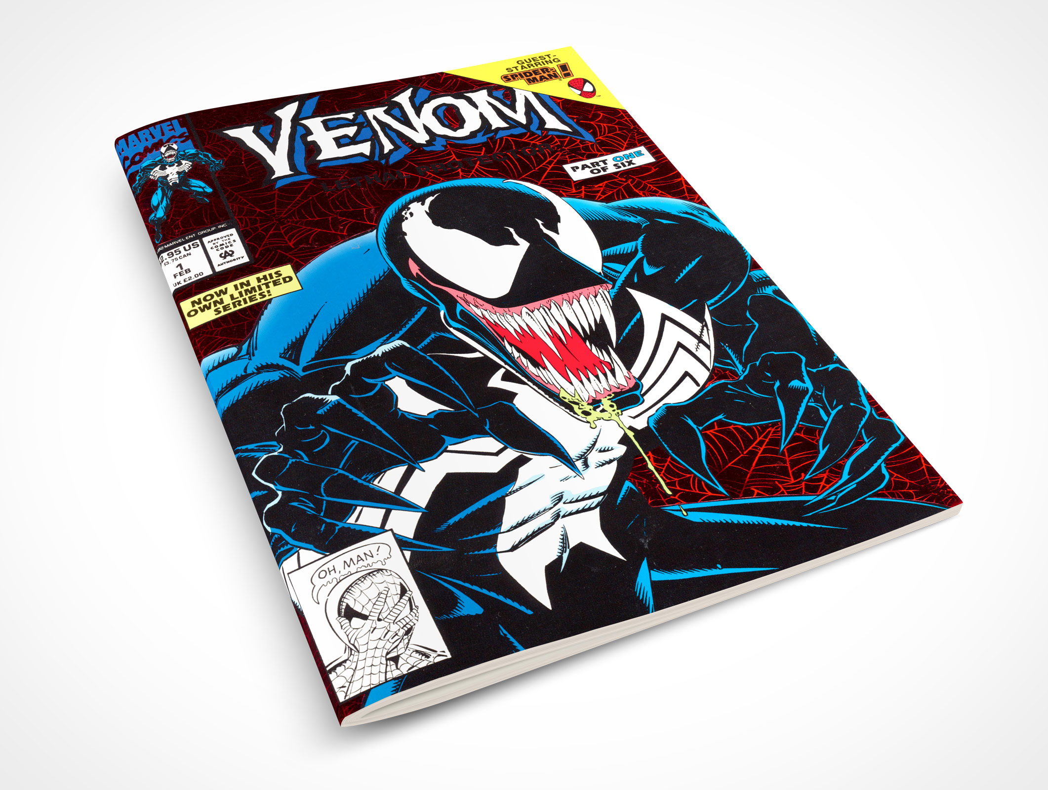 Faceup Comic Book Mockup 7r5