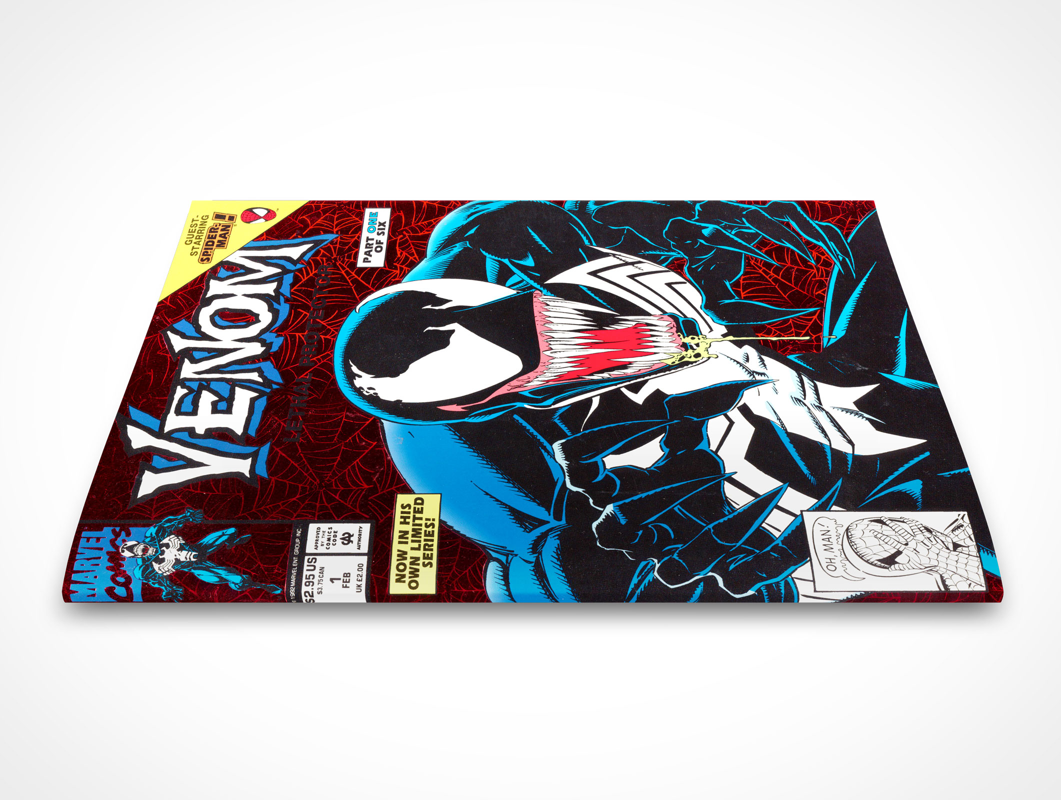 Faceup Comic Book Mockup 9r5