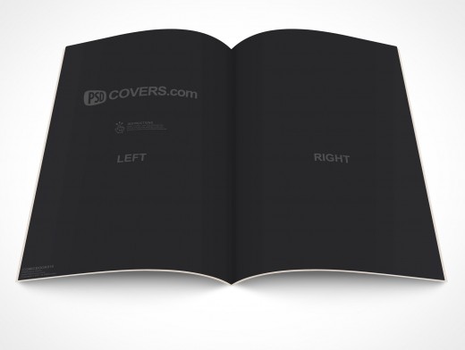 Spread Comic Book Mockup 10