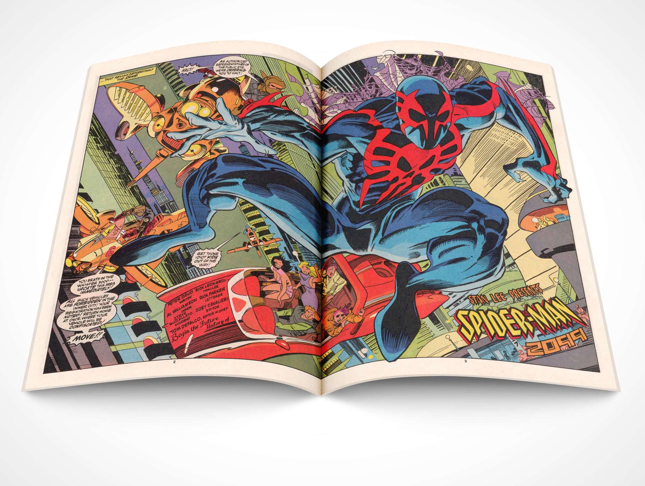 Spread Comic Book Mockup 10r3