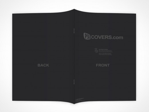 Facedown Comic Book Mockup 17
