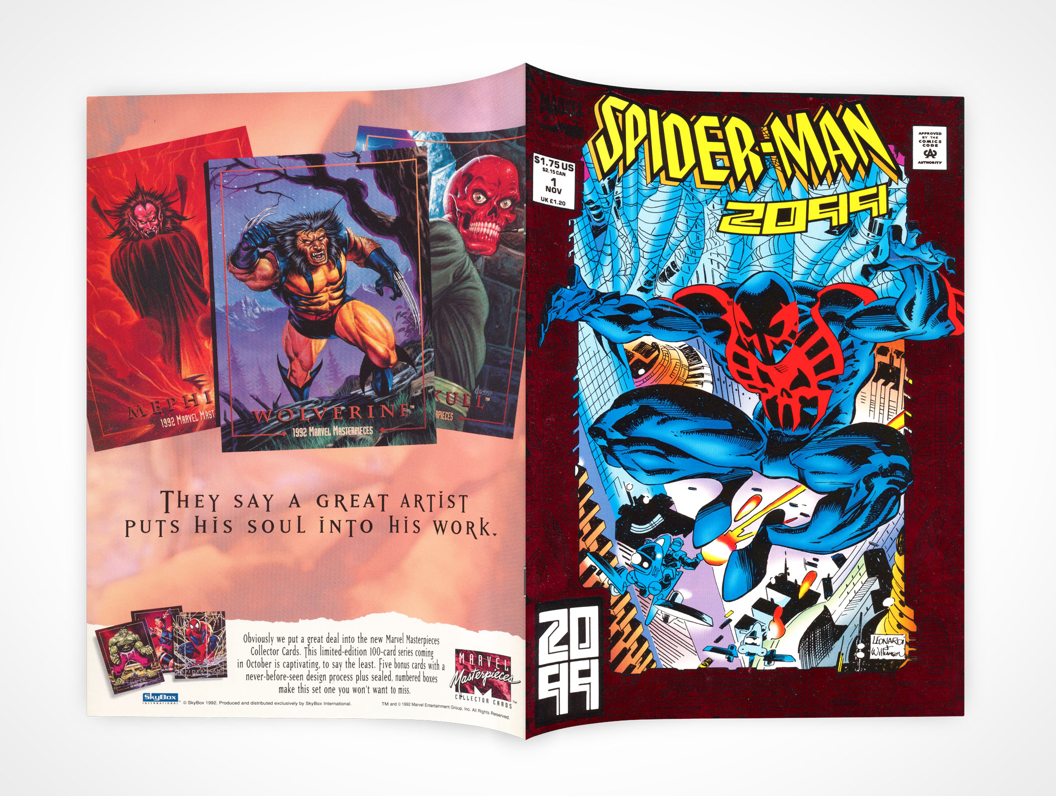Facedown Comic Book Mockup 17r4